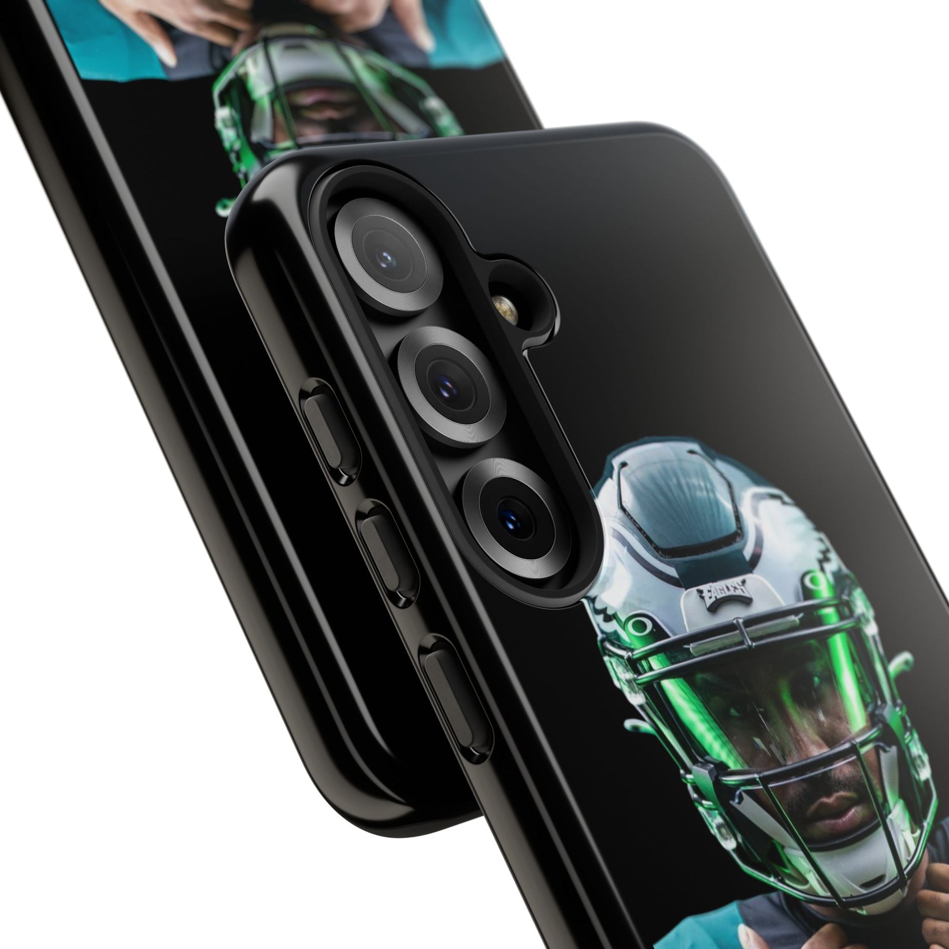 Eagles Football Jalen Hurts Tough Cases for iPhones, Samsung, and Pixel