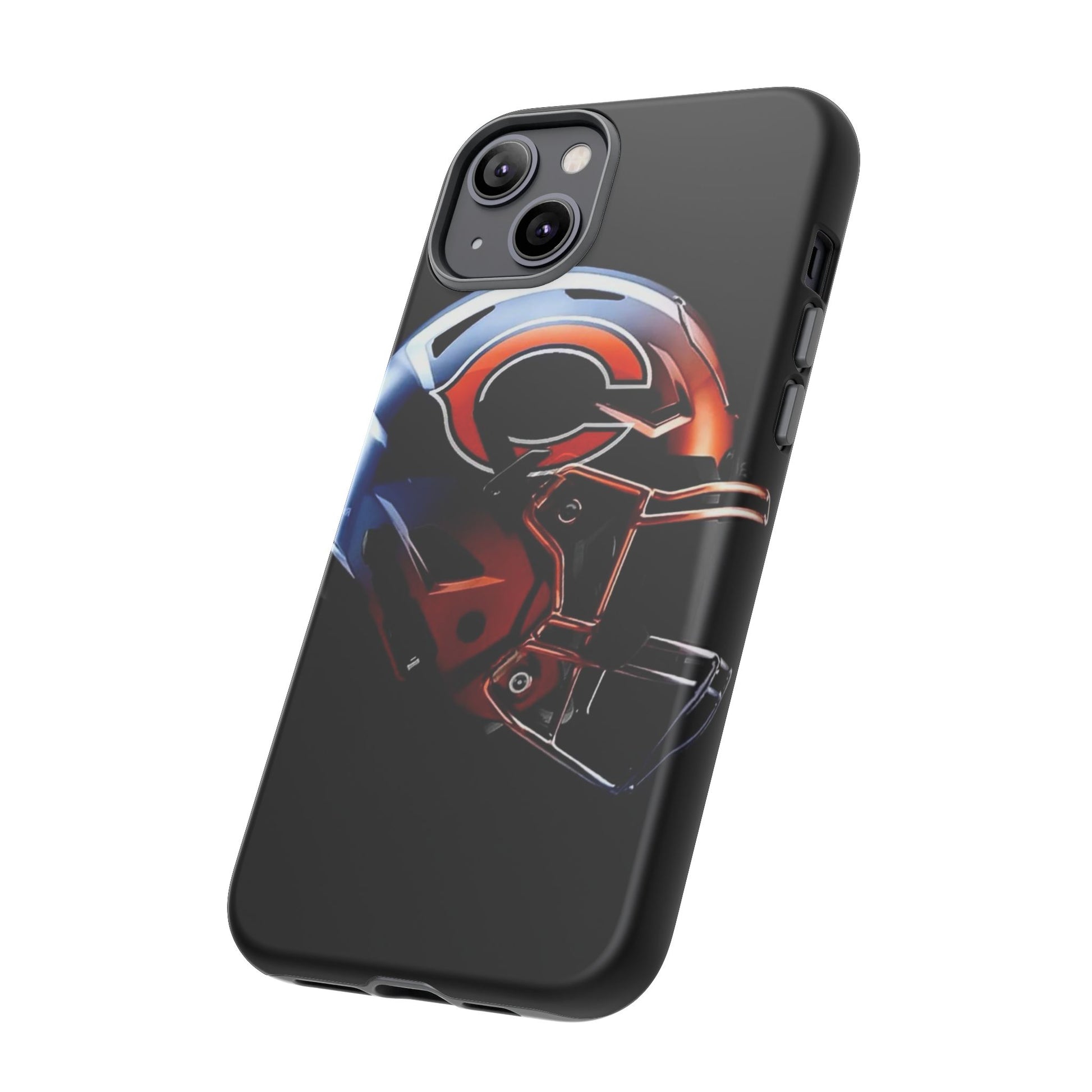 Football Helmet Chicago Bears Phone Case, Tough Cases for iPhones, Samsung, and Pixel