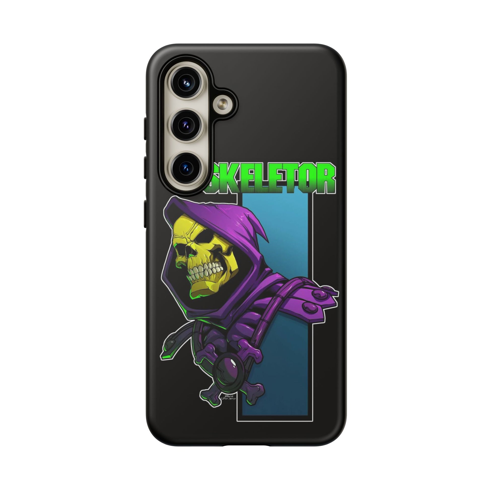 Skeletor Tough Cases for iPhones, Samsung, and Pixel