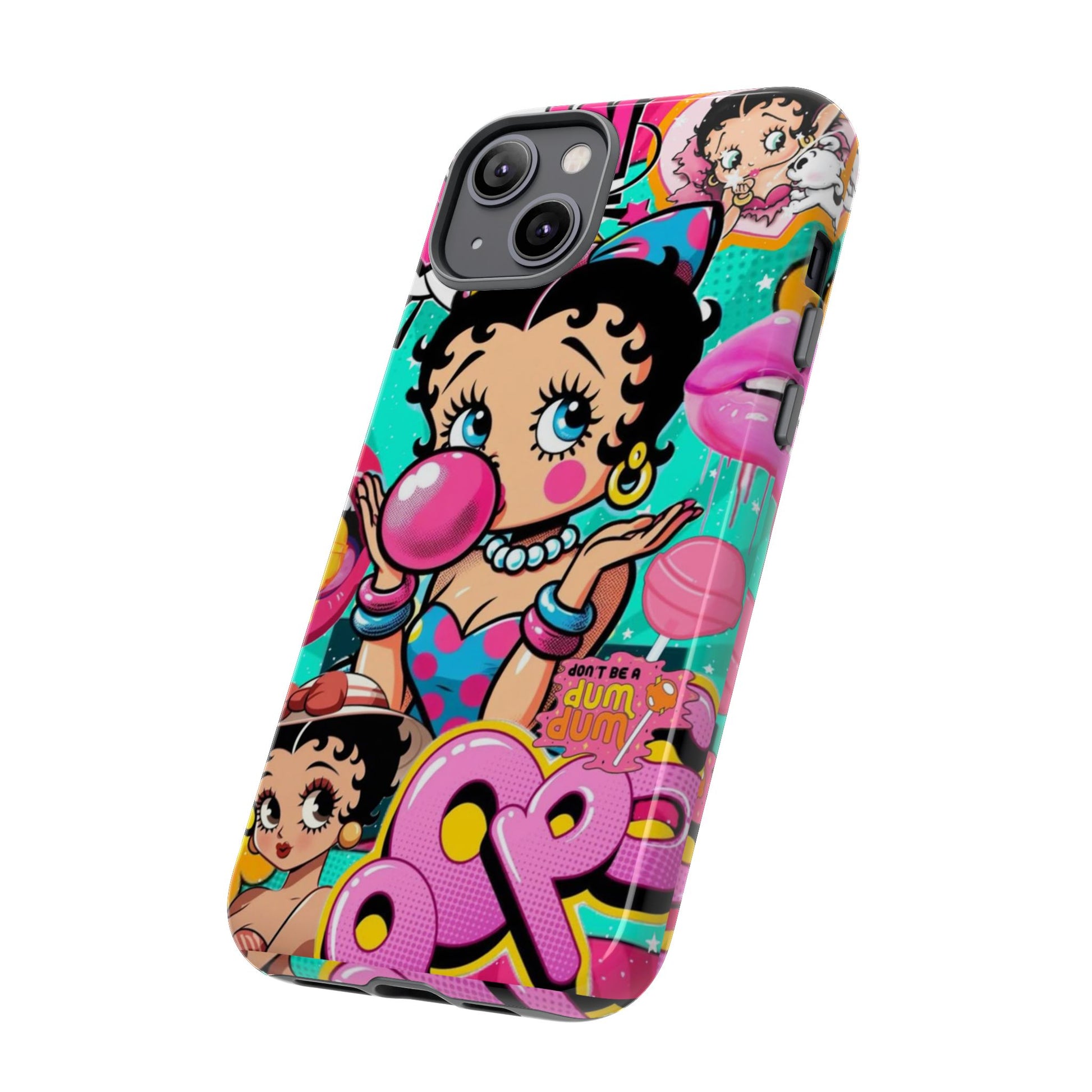 Betty Boop Comic Strip Phone Case for iPhone, Samsung Galaxy, & Pixel Phones