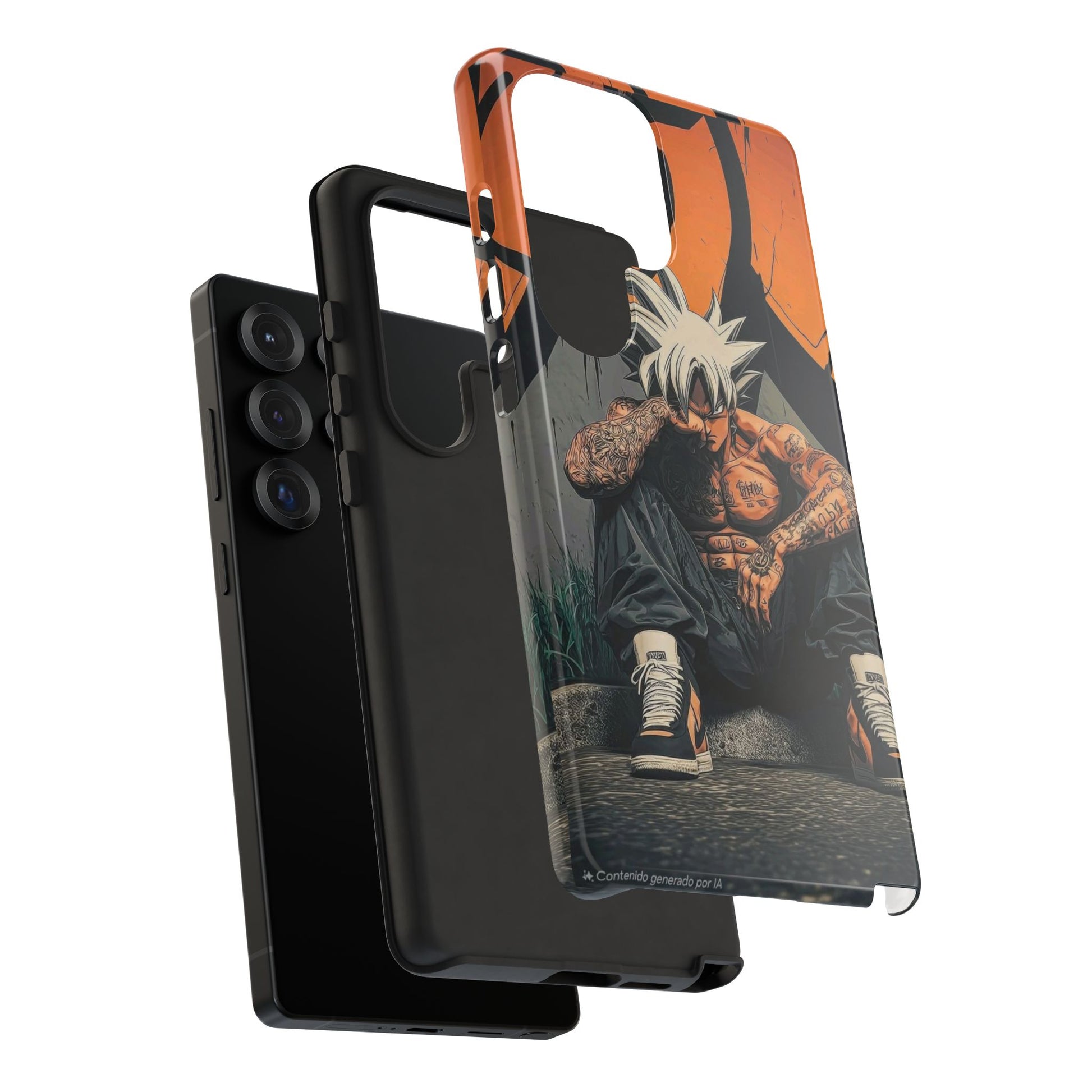Anime DBZ Thug Tough Cases for iPhones, Samsung, and Pixel