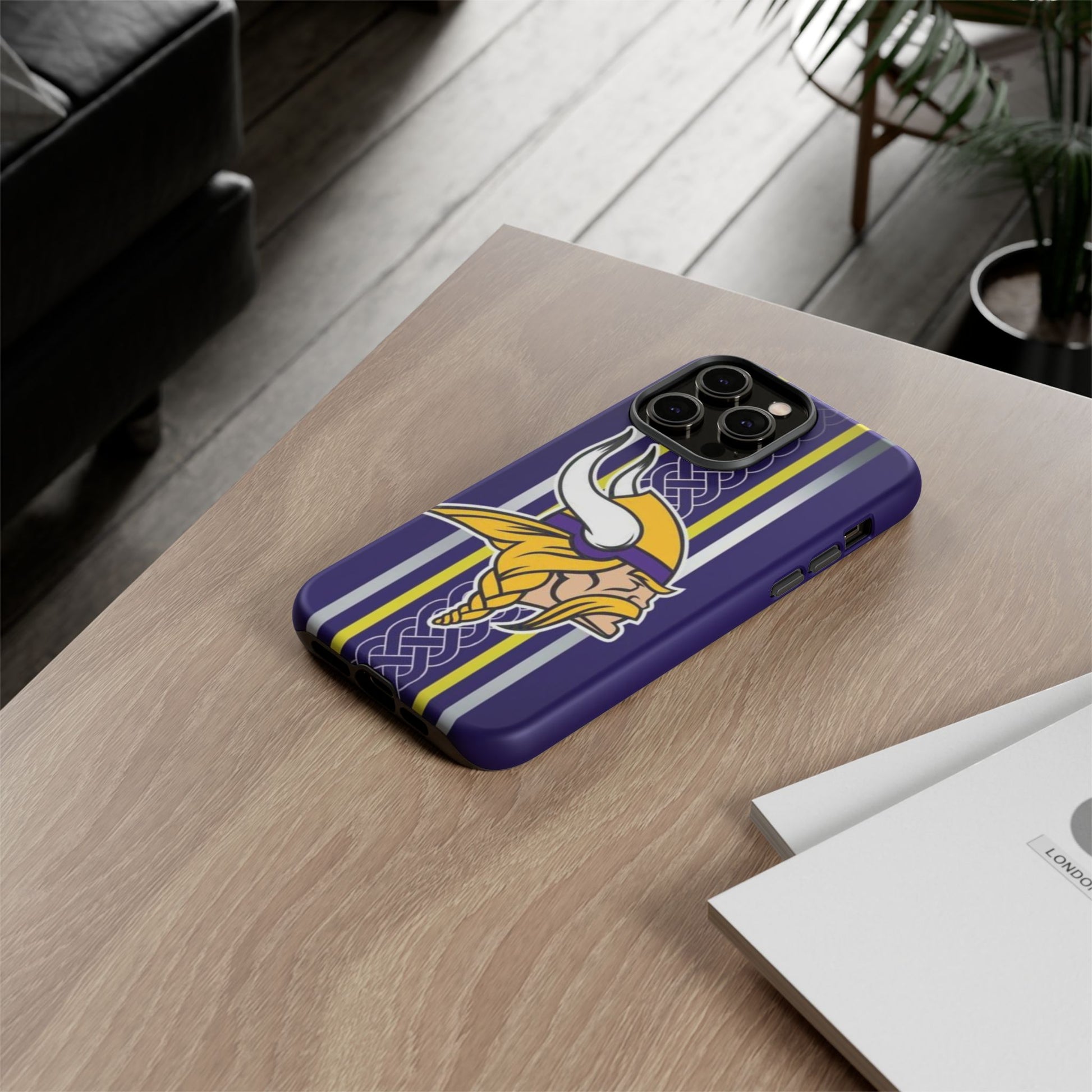 Minnesota Vikings logo Phone Case, Tough Cases for iPhones, Samsung, and Pixel