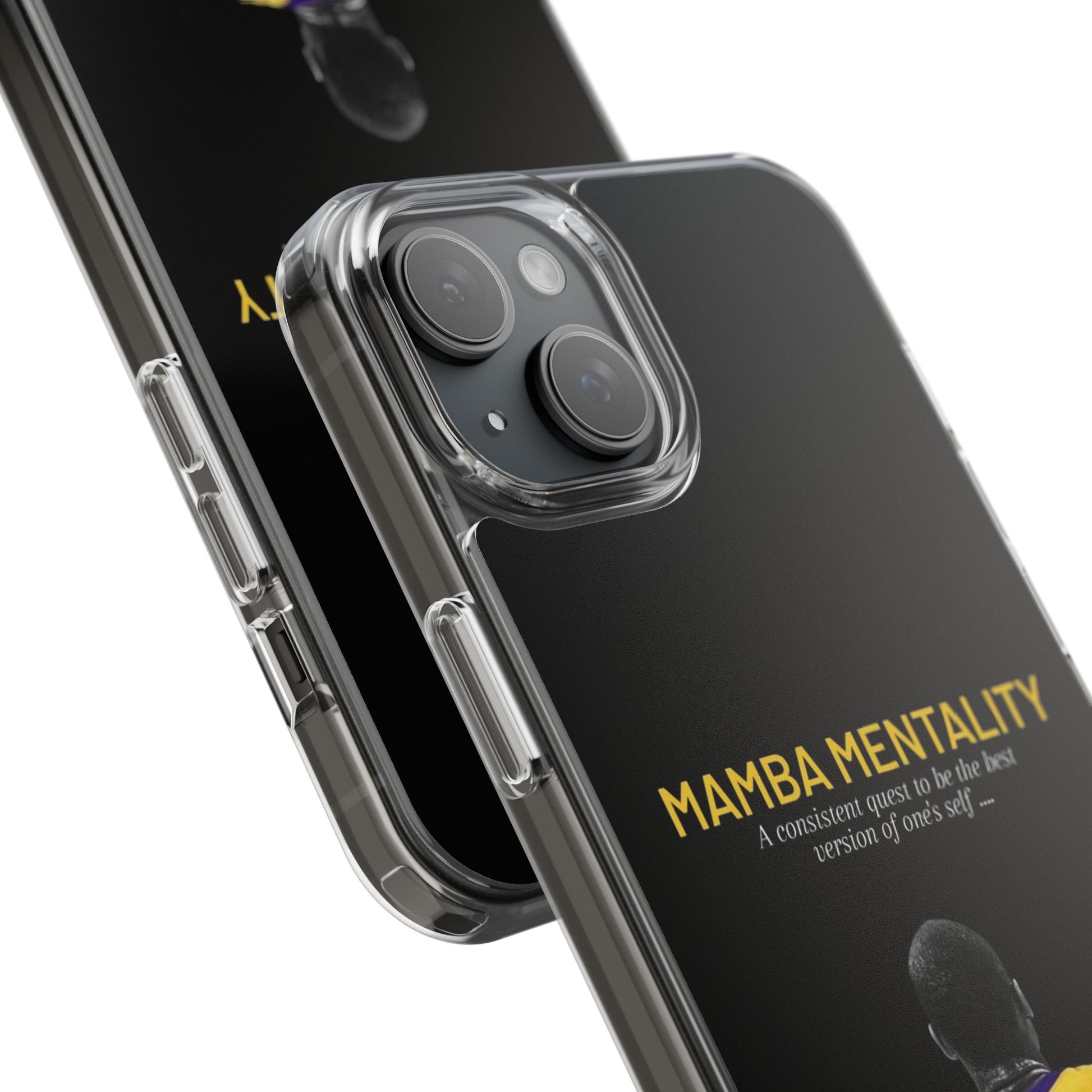 Kobe Mamba Mentality Basketball Inspired design Clear Phone Cases