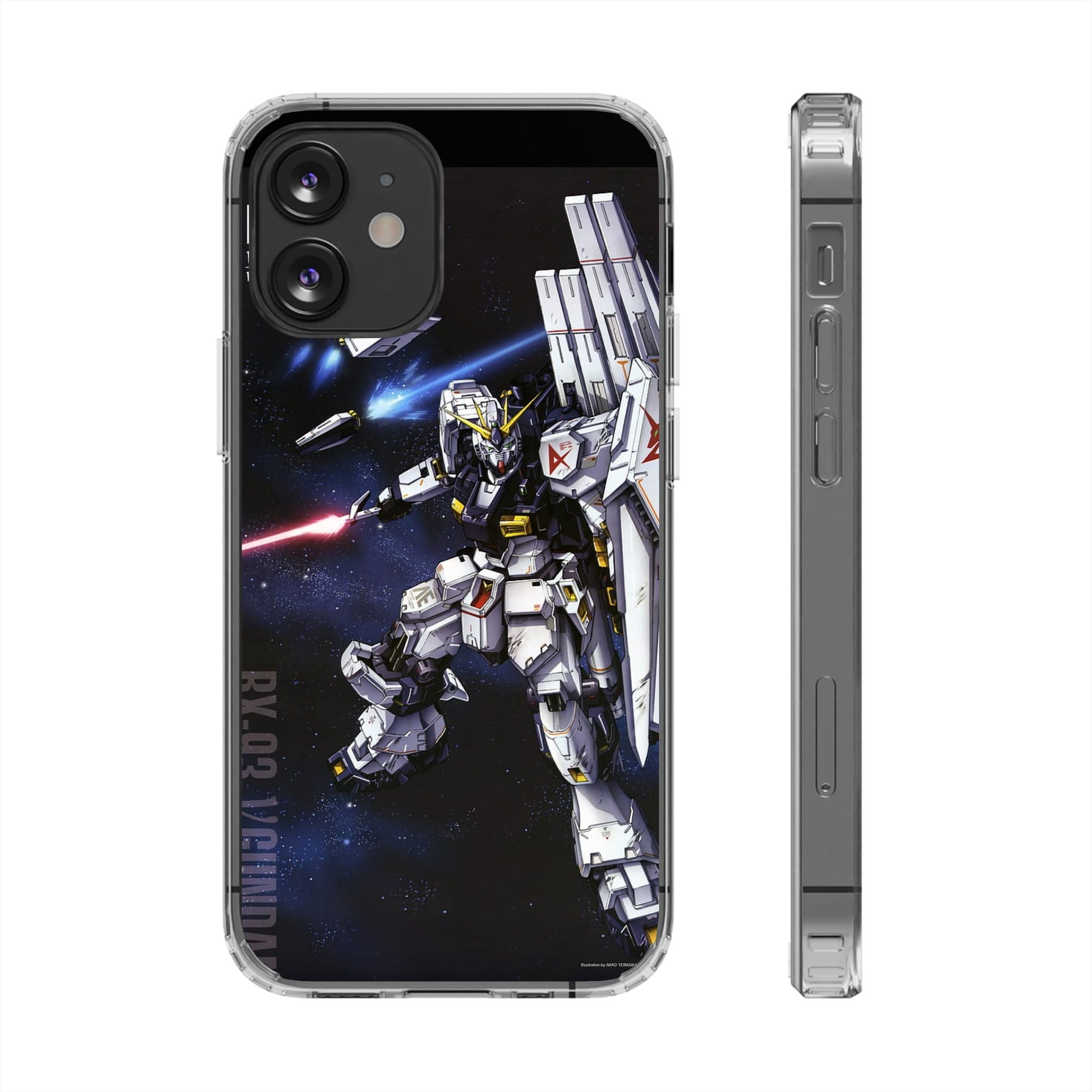 Gundam Mech Warrior Robot Phone Case, Iphone Samsung Cover, Clear Cases