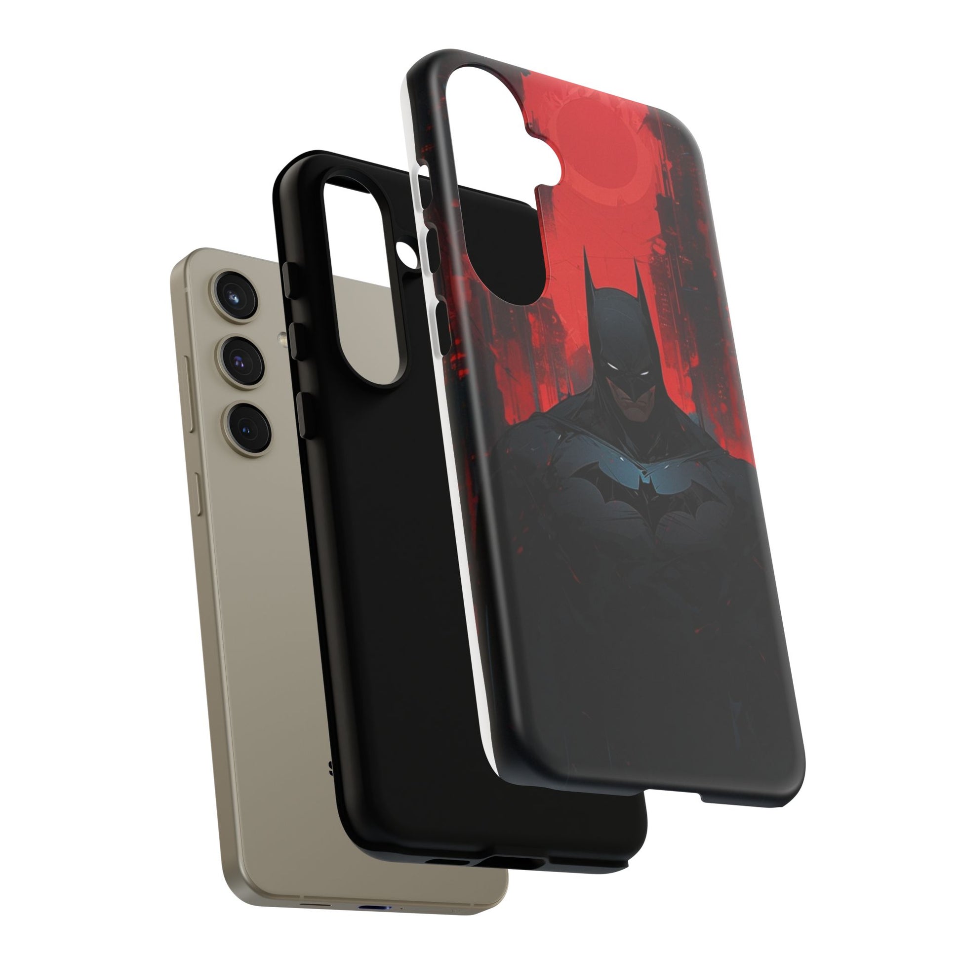 The Dark Knight Batman Tough Cases for iPhones, Samsung, and Pixel