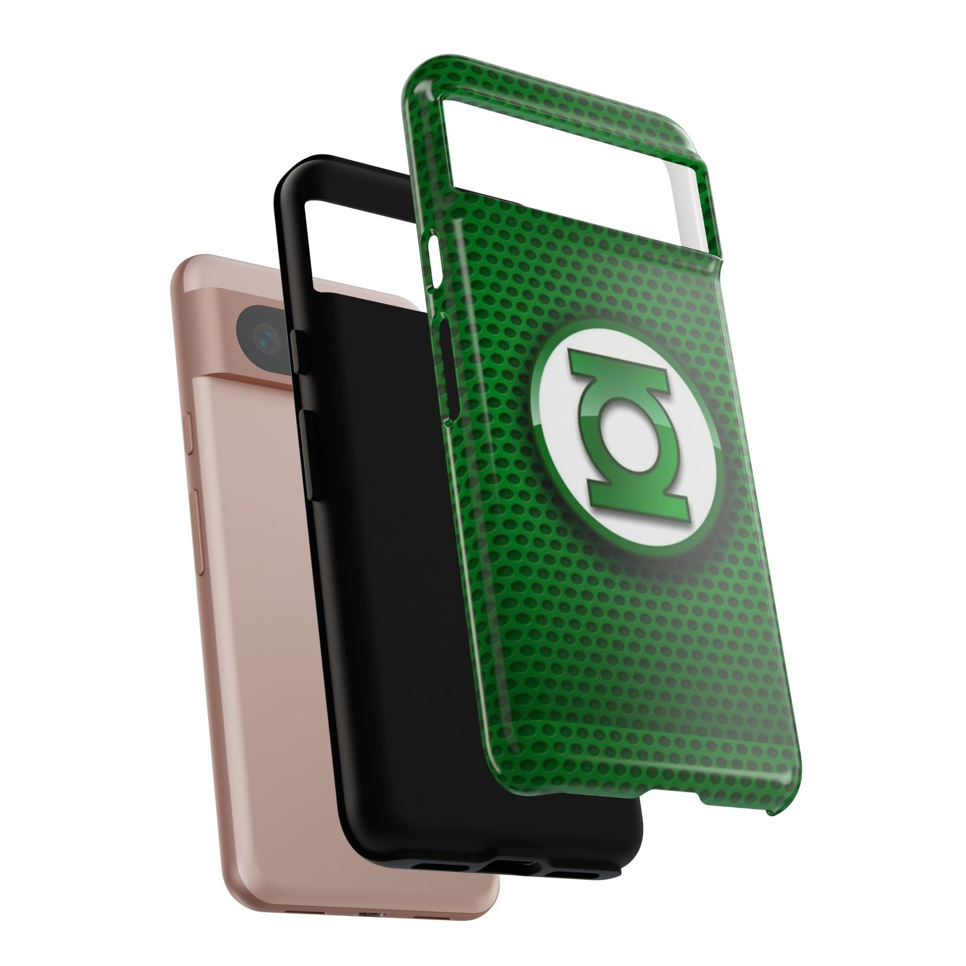 Green Lantern Logo Phone Case, Tough Cases, DC Case for iPhones, Samsung, and Pixel