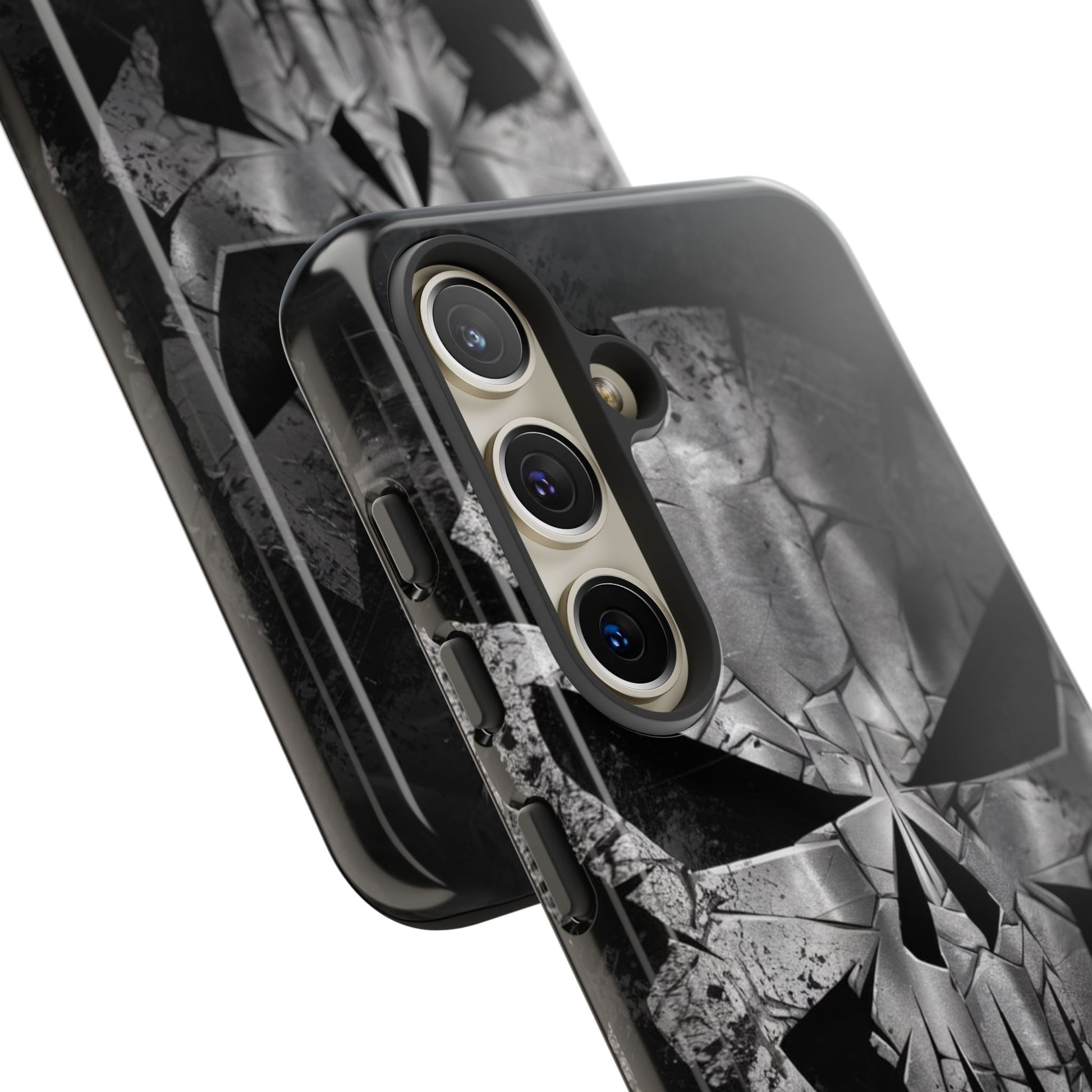 The Punisher Logo Art Tough Cases for iPhones, Samsung, and Pixel