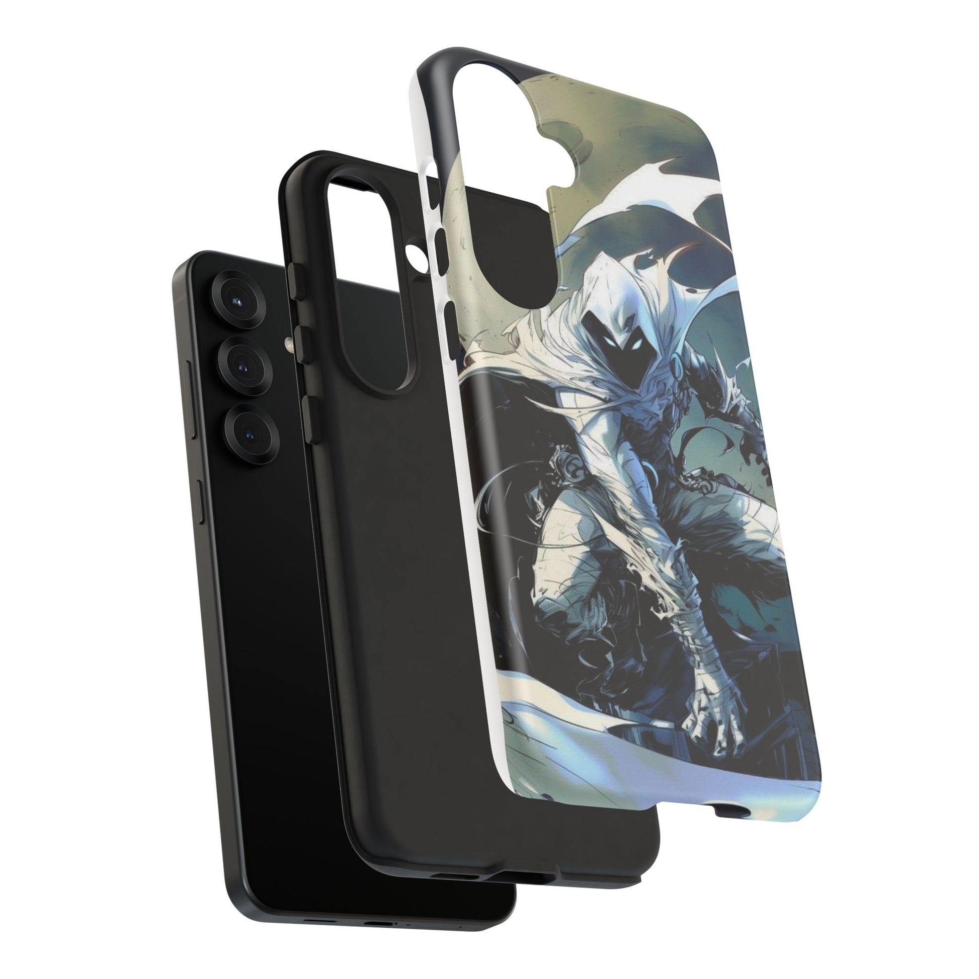 Moon Knight Tough Cases for iPhones, Samsung, and Pixel