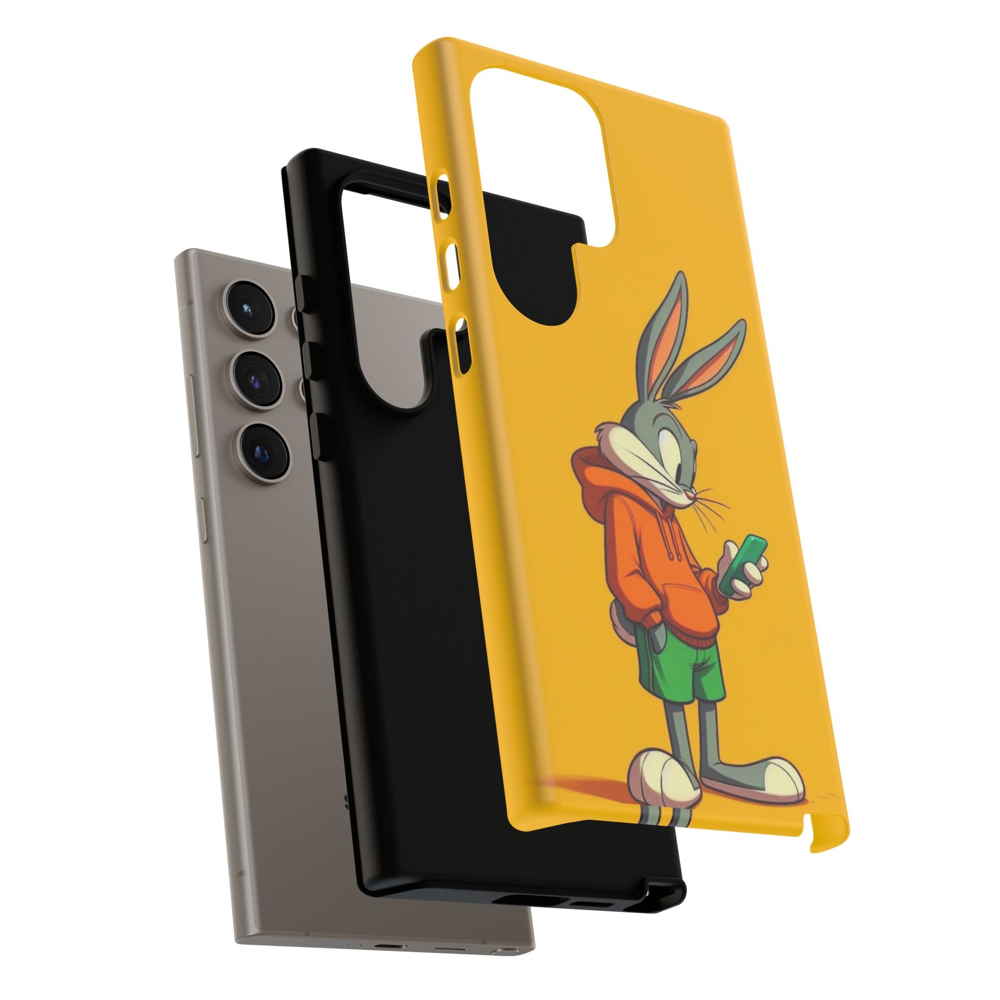 Bugs Bunny Tough Cases for iPhones, Samsung, and Pixel