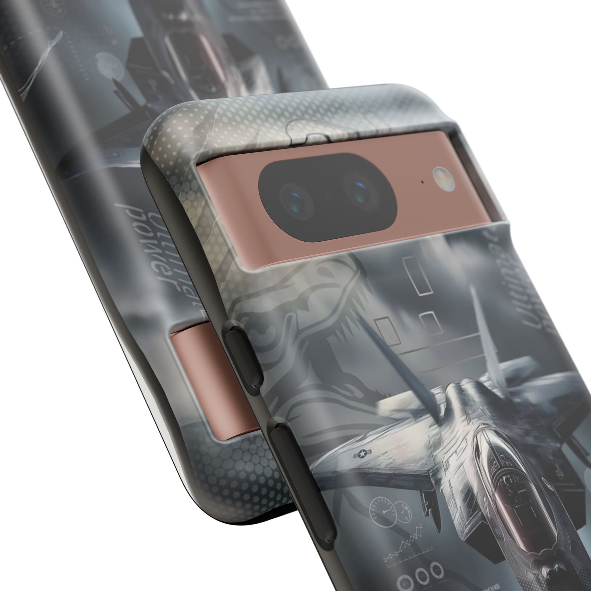 F-22 Raptor Fighter Jet Tough Cases for iPhones, Samsung, and Pixel