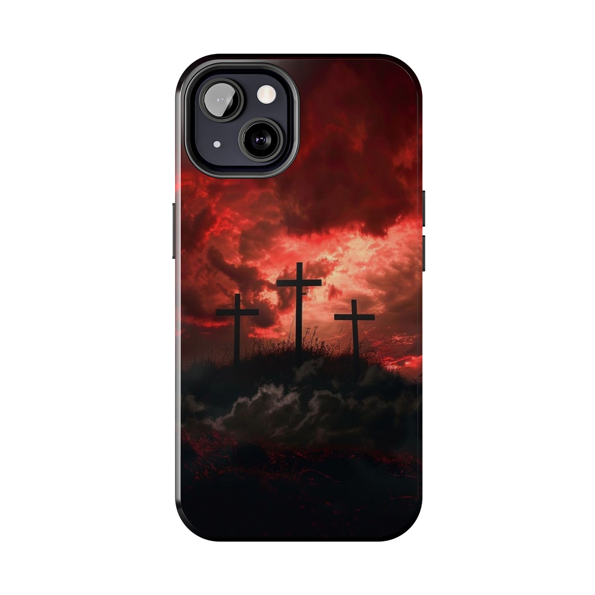 Crosses at Golgotha Christian Cases for iPhones & Samsung Phones