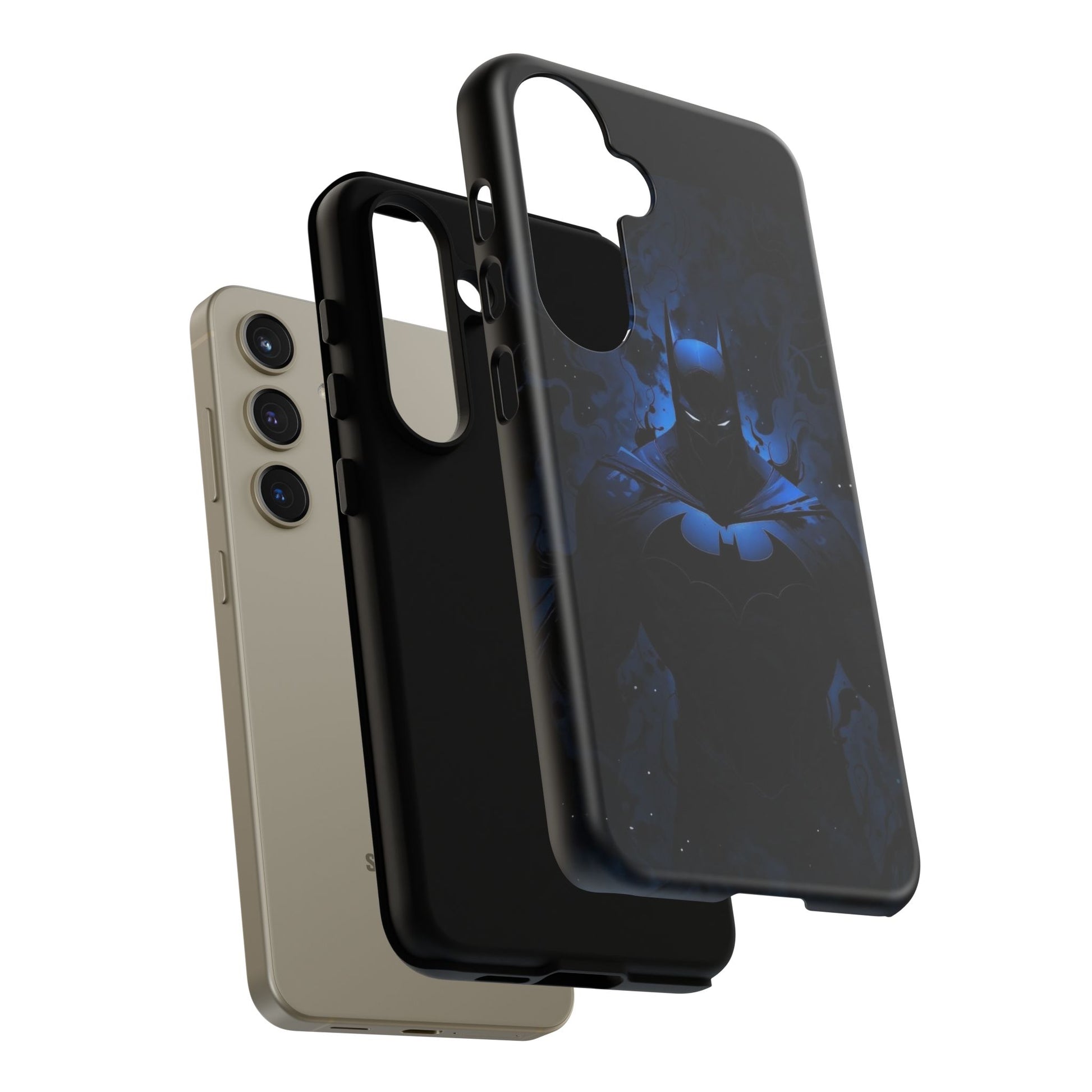 Dark Knight Batman Tough Cases for iPhones, Samsung, and Pixel