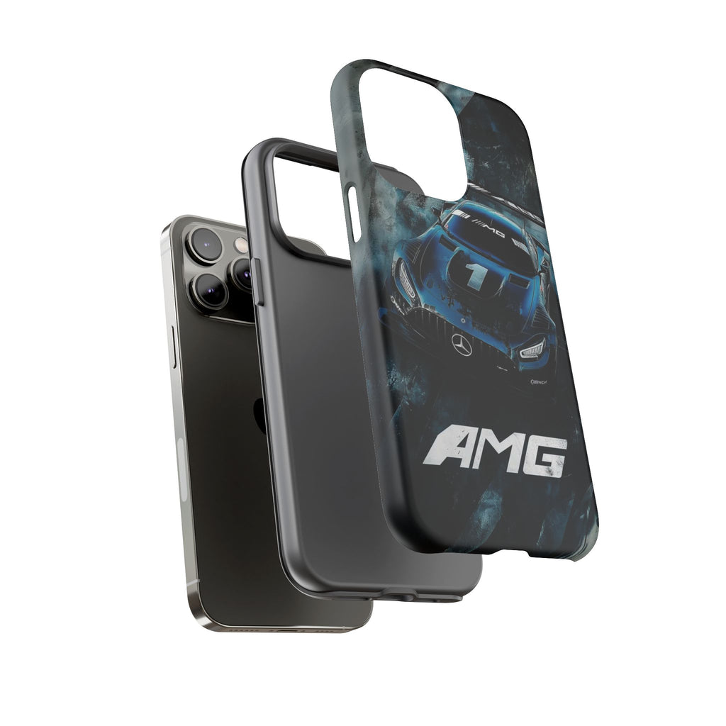 Mercedes AMG Racing Car Tough Cases for iPhones, Samsung, and Pixel