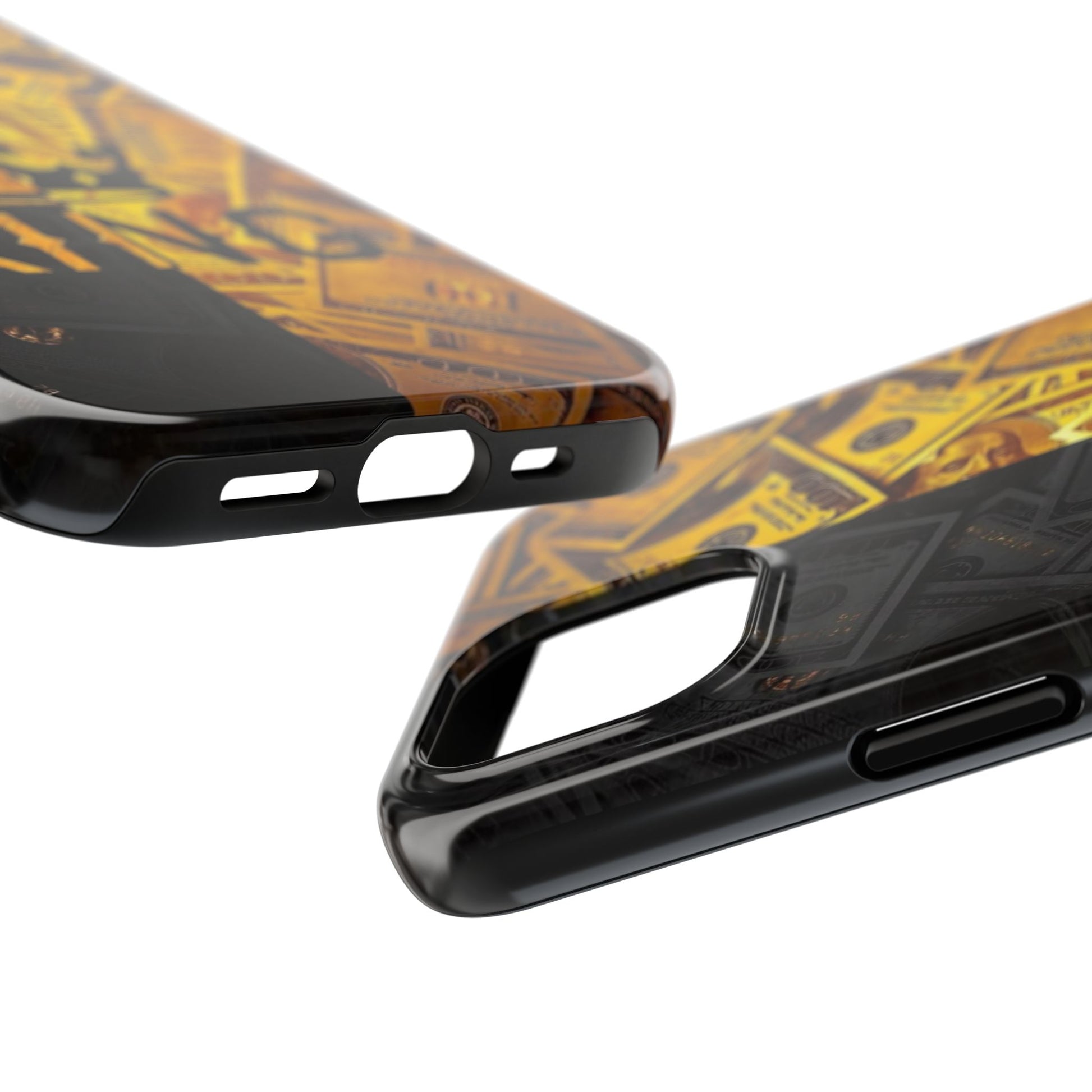 King of Money Urban Design Tough Phone Cases for Select iPhones & Samsung Phones