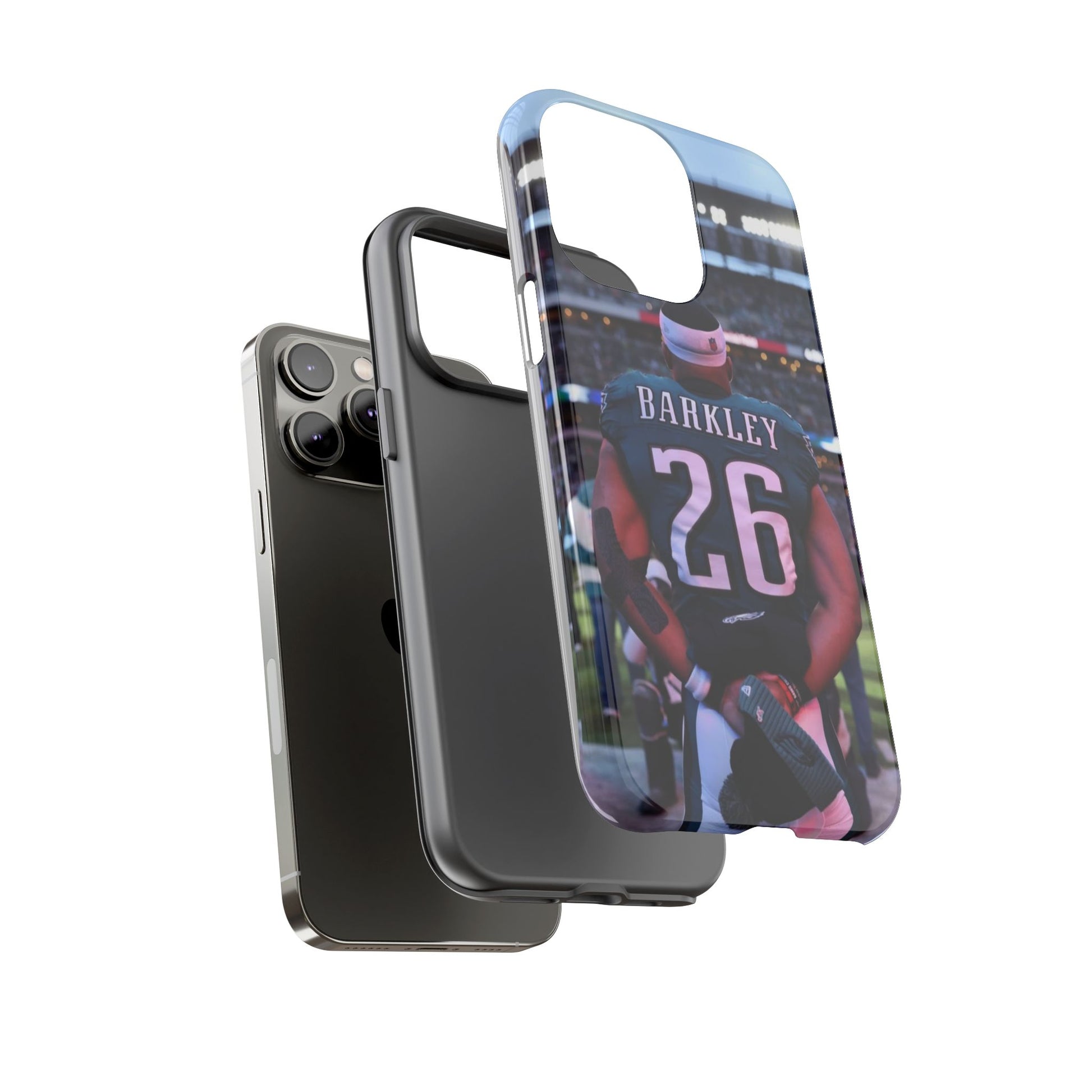 Eagles Football Saquon Barkley Tough Cases for iPhones, Samsung, and Pixel