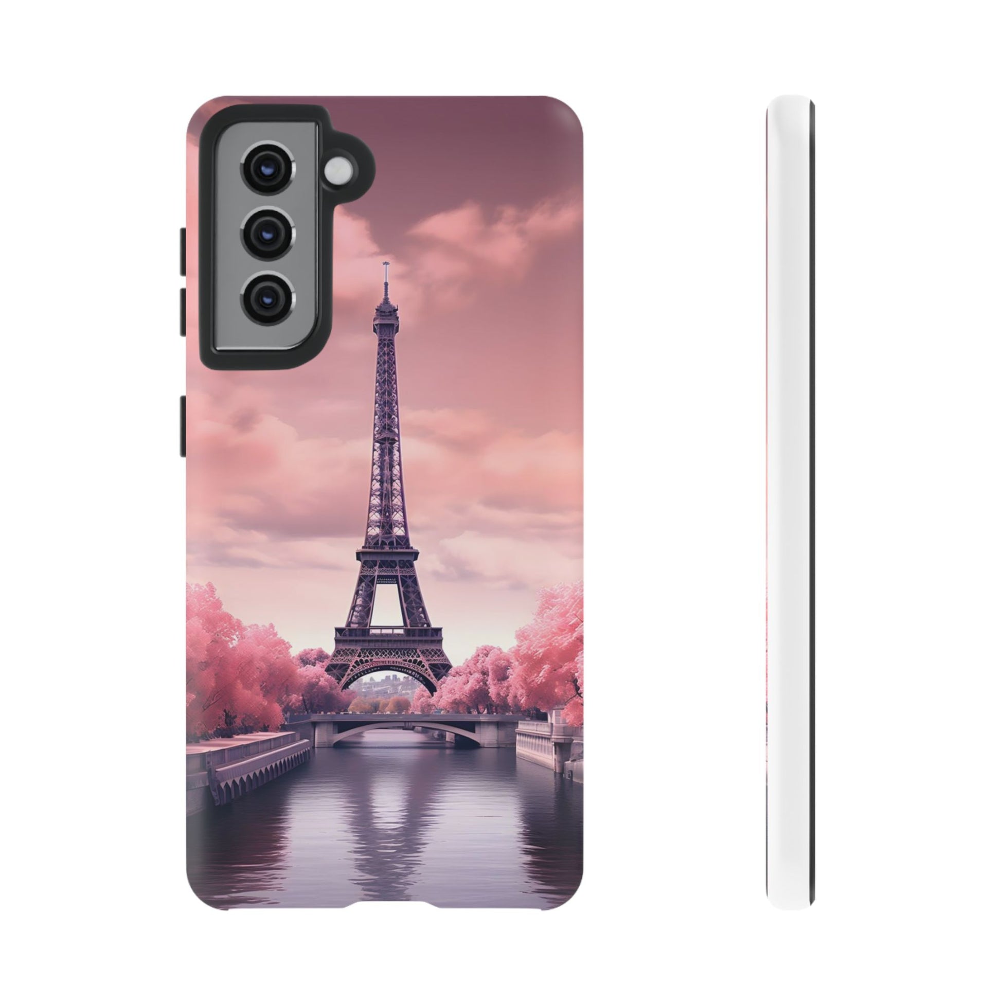 Eiffel Tower Paris Tough Cases for iPhones, Samsung, and Pixel