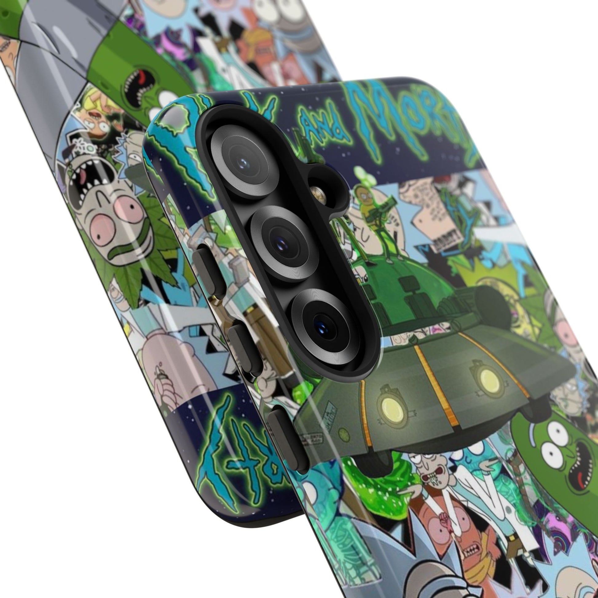 Rick and Morty Phone Case, Tough Cases for iPhones, Samsung, and Pixel