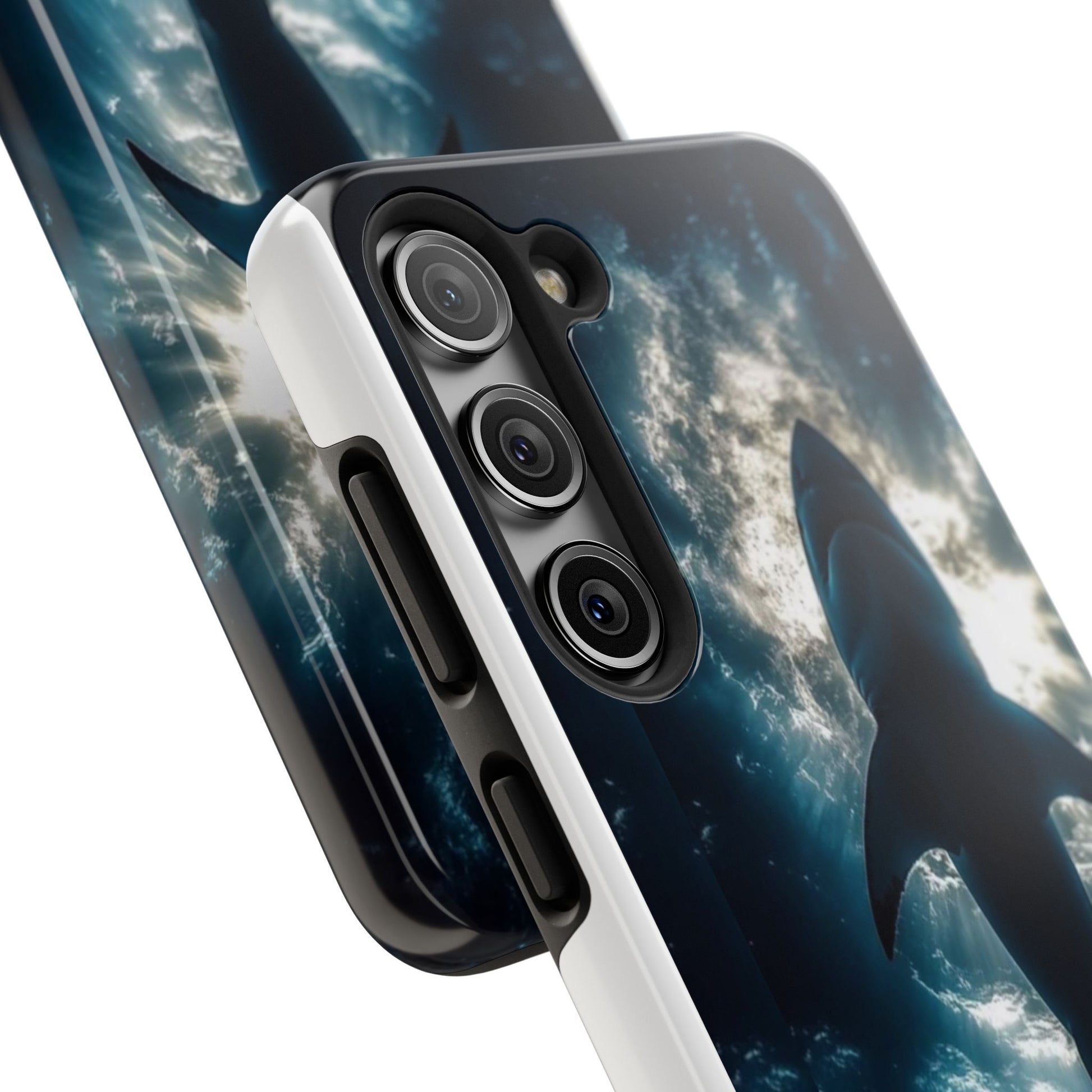 Great White Shark Themed Tough Phone Cases for Iphones & Samsung Phones