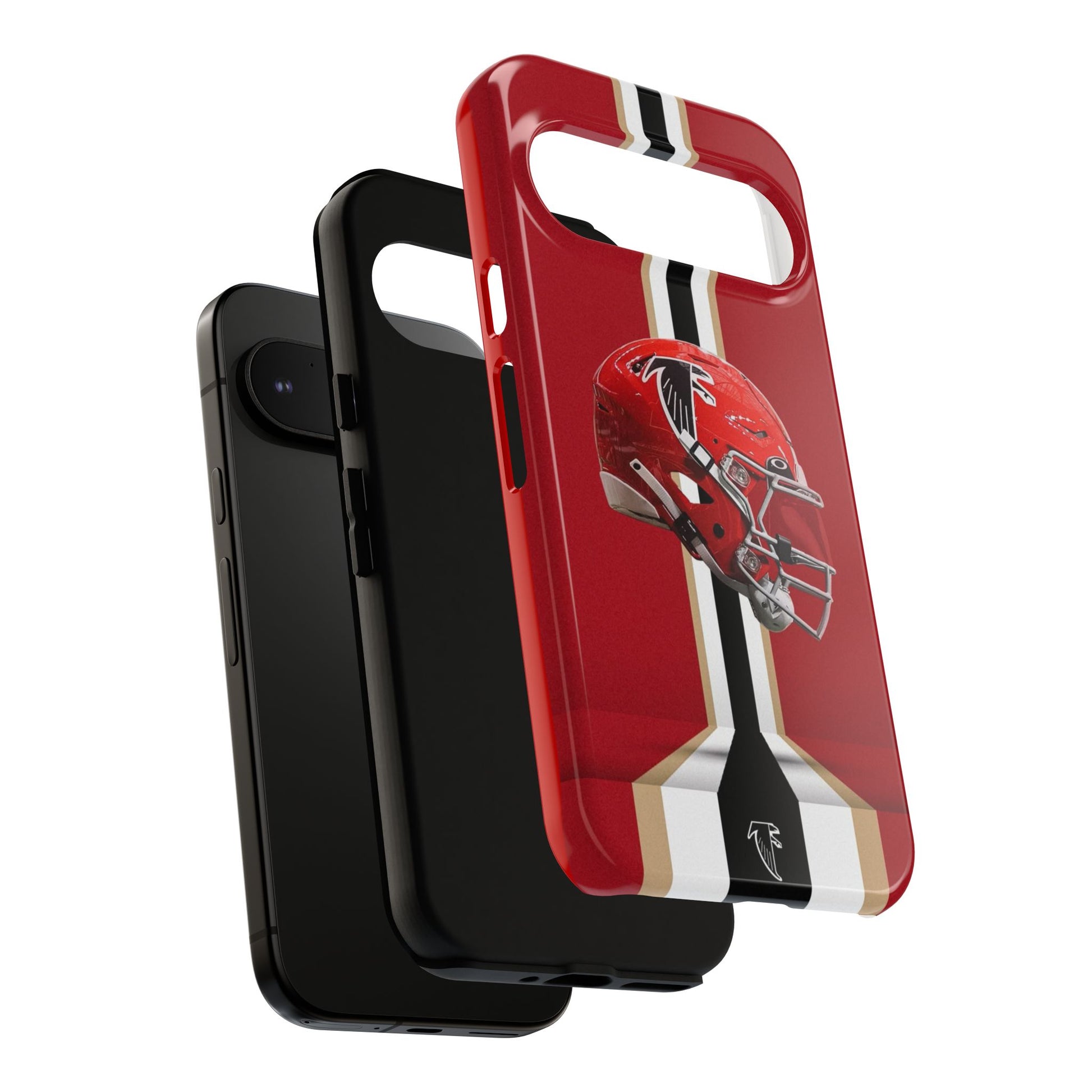 Atlanta Falcons Football Helmet Logo Tough Cases for iPhones, Samsung, and Pixel