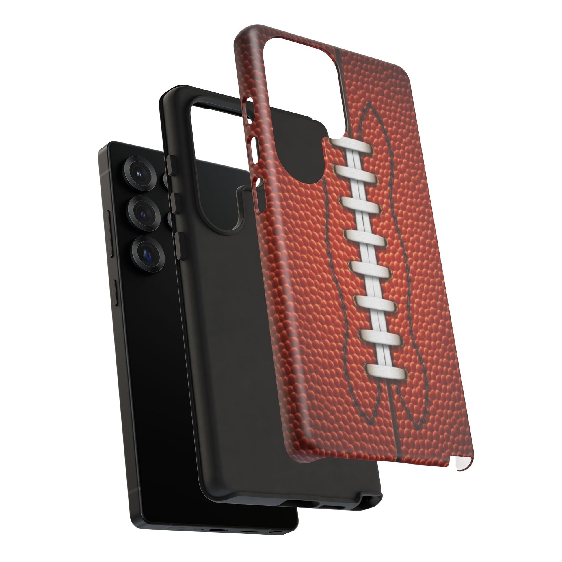 Football Pigskin Print Tough Cases for iPhones, Samsung, and Pixel