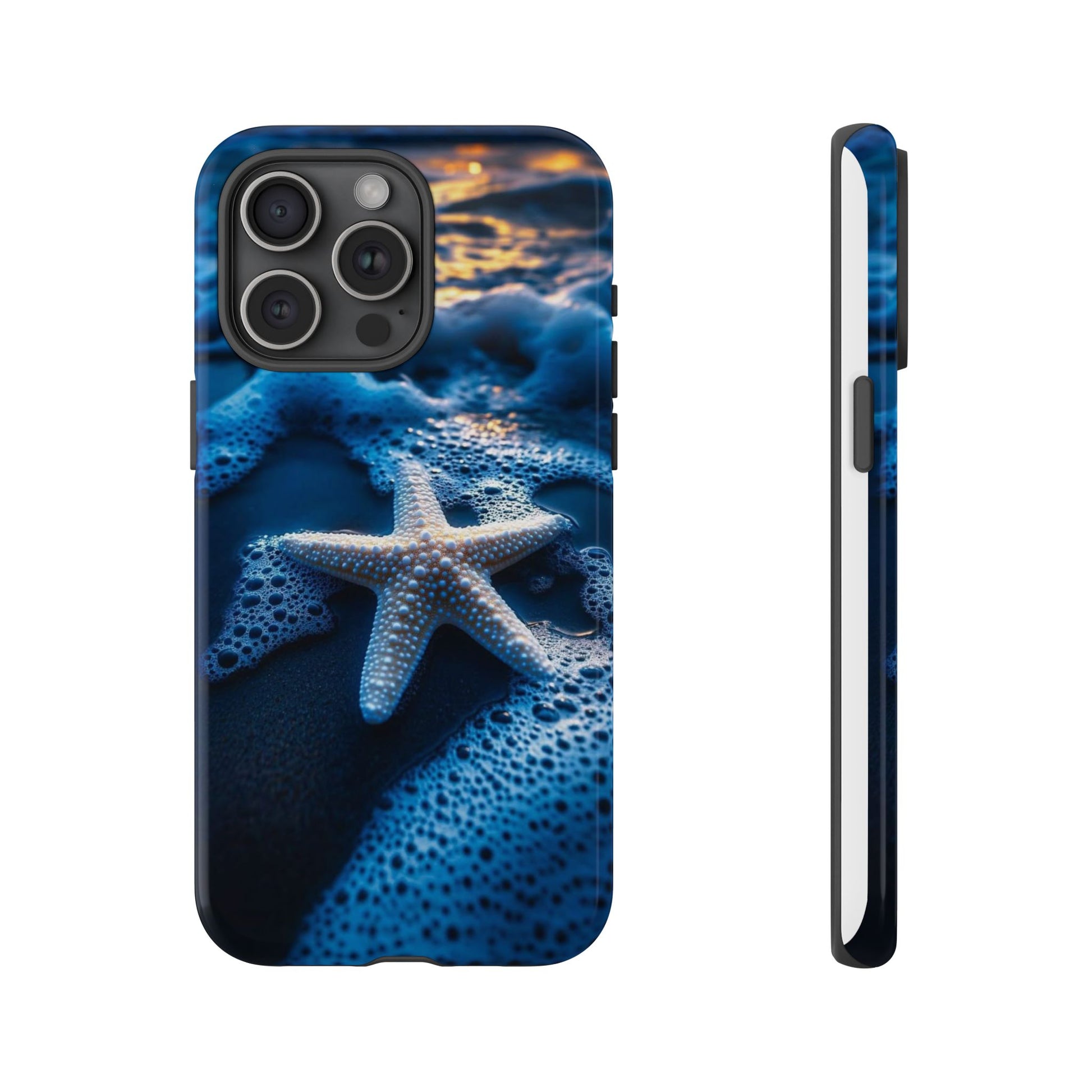 Starfish Beach Tough Cases for iPhones, Samsung, and Pixel