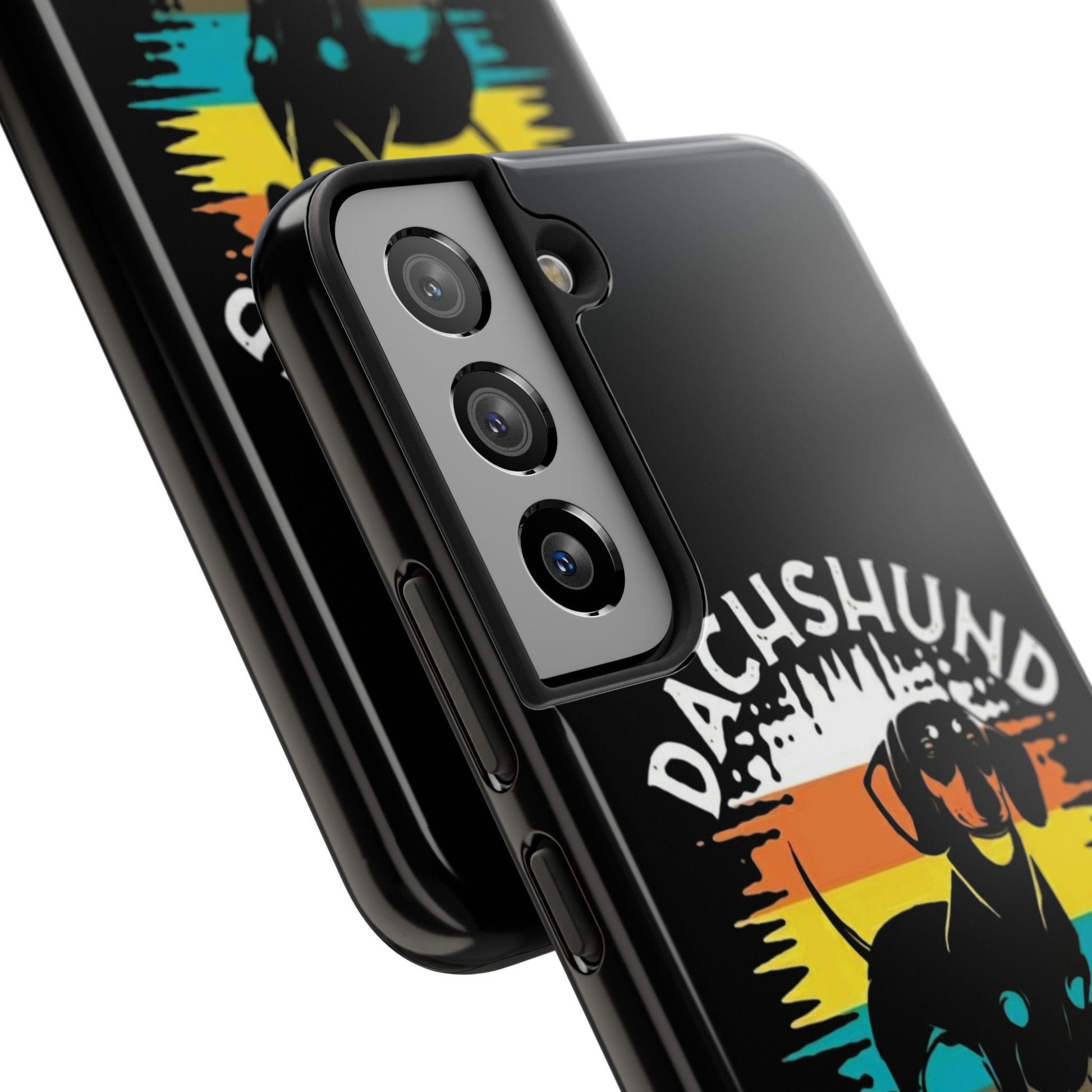 Dachshund Boss Theme Phone Cases for iPhones & Samsung Phones