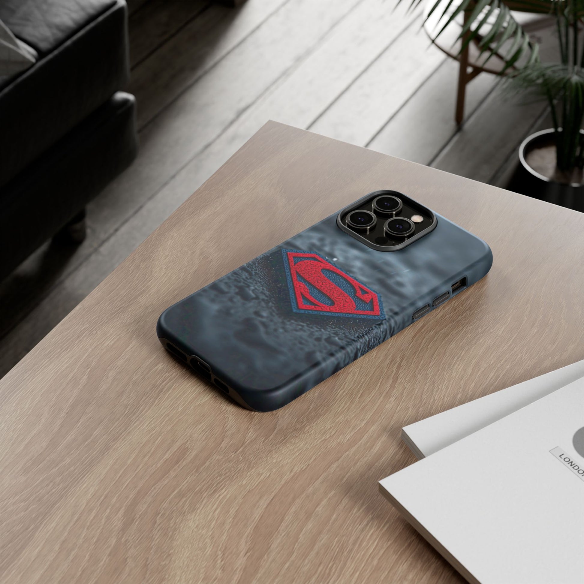 Superman Logo Tough Cases for iPhones, Samsung, and Pixel