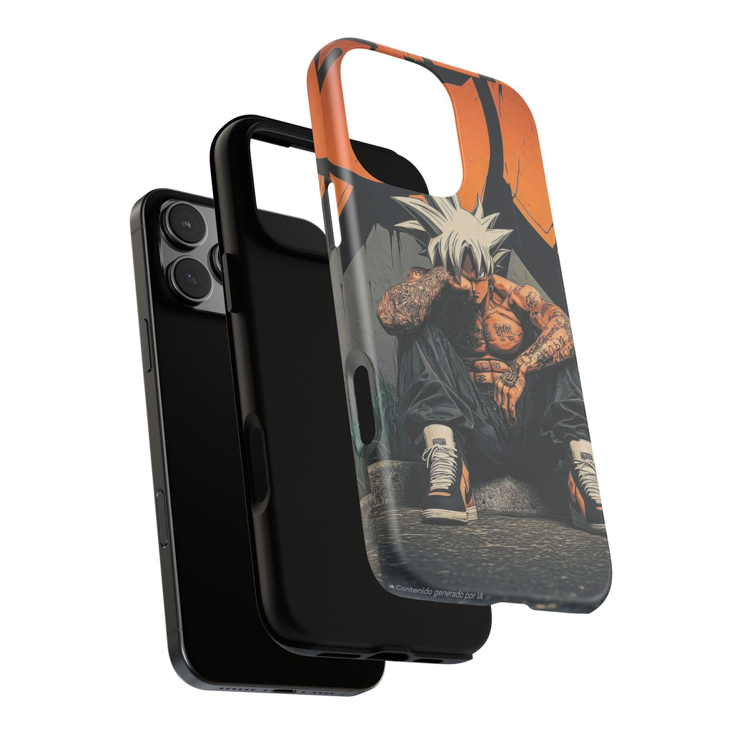 Anime DBZ Thug Tough Cases for iPhones, Samsung, and Pixel