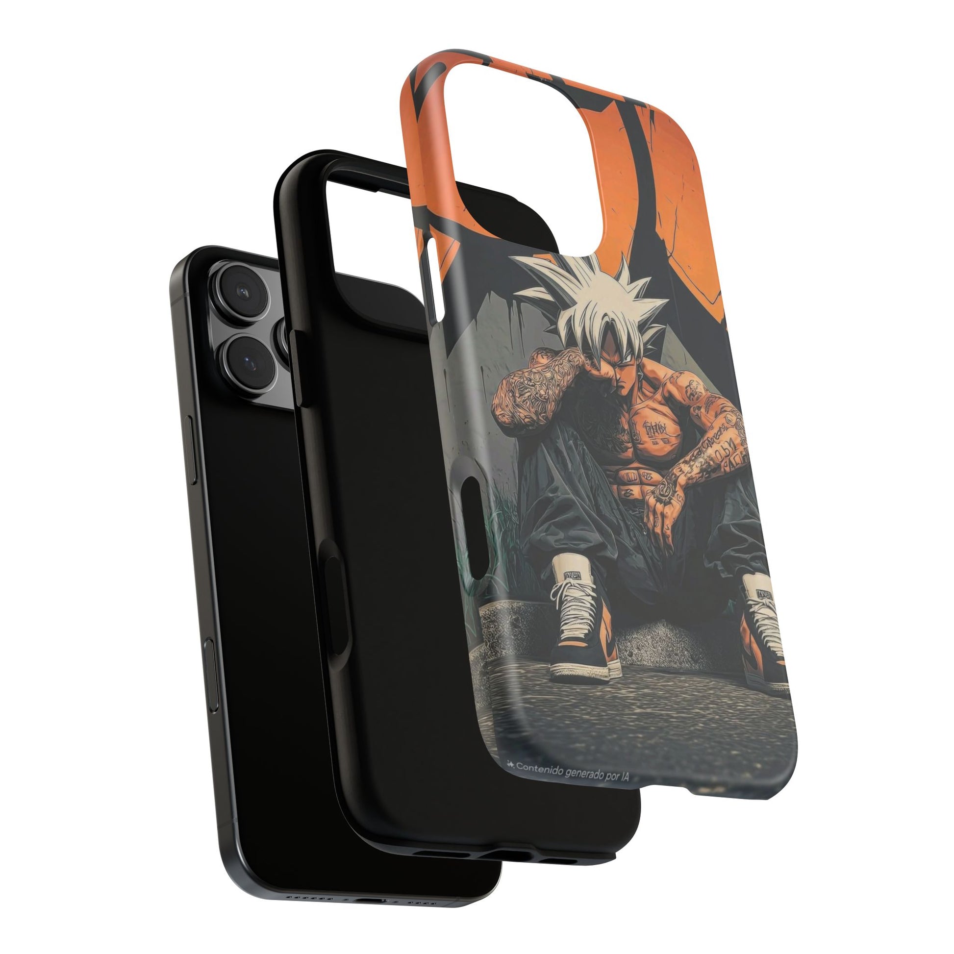 Anime DBZ Thug Tough Cases for iPhones, Samsung, and Pixel