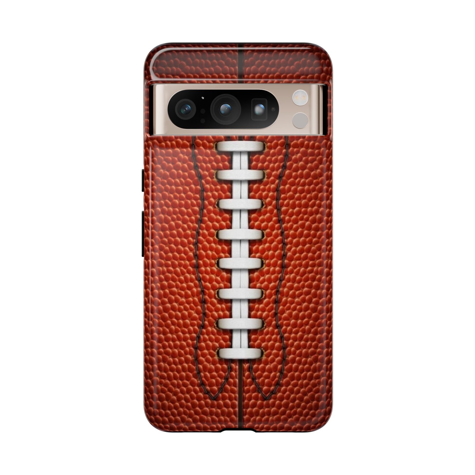 Football Pigskin Print Tough Cases for iPhones, Samsung, and Pixel