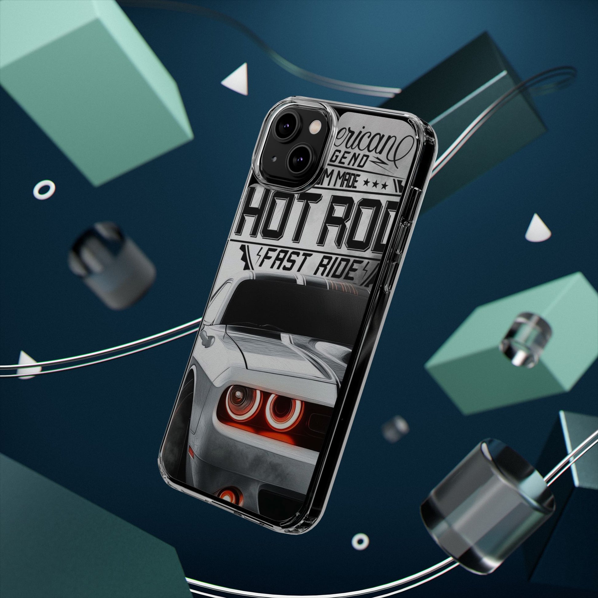 American Hot Rod Hell Cat Case for iPhone and Samsung phone