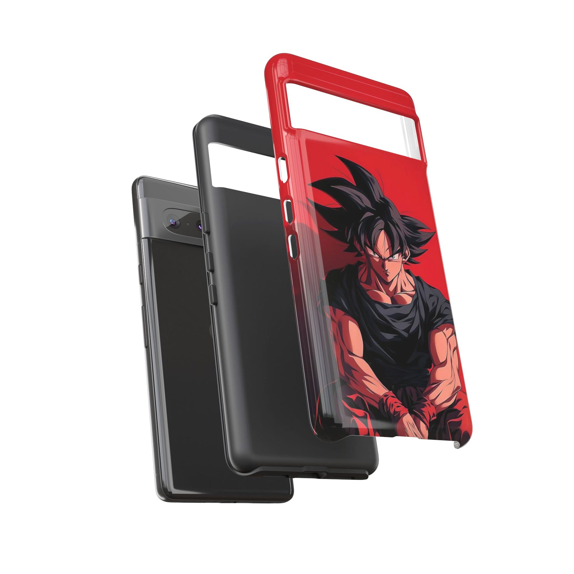 Anime Goku Dragon ball Z Tough Cases for iPhones, Samsung, and Pixel