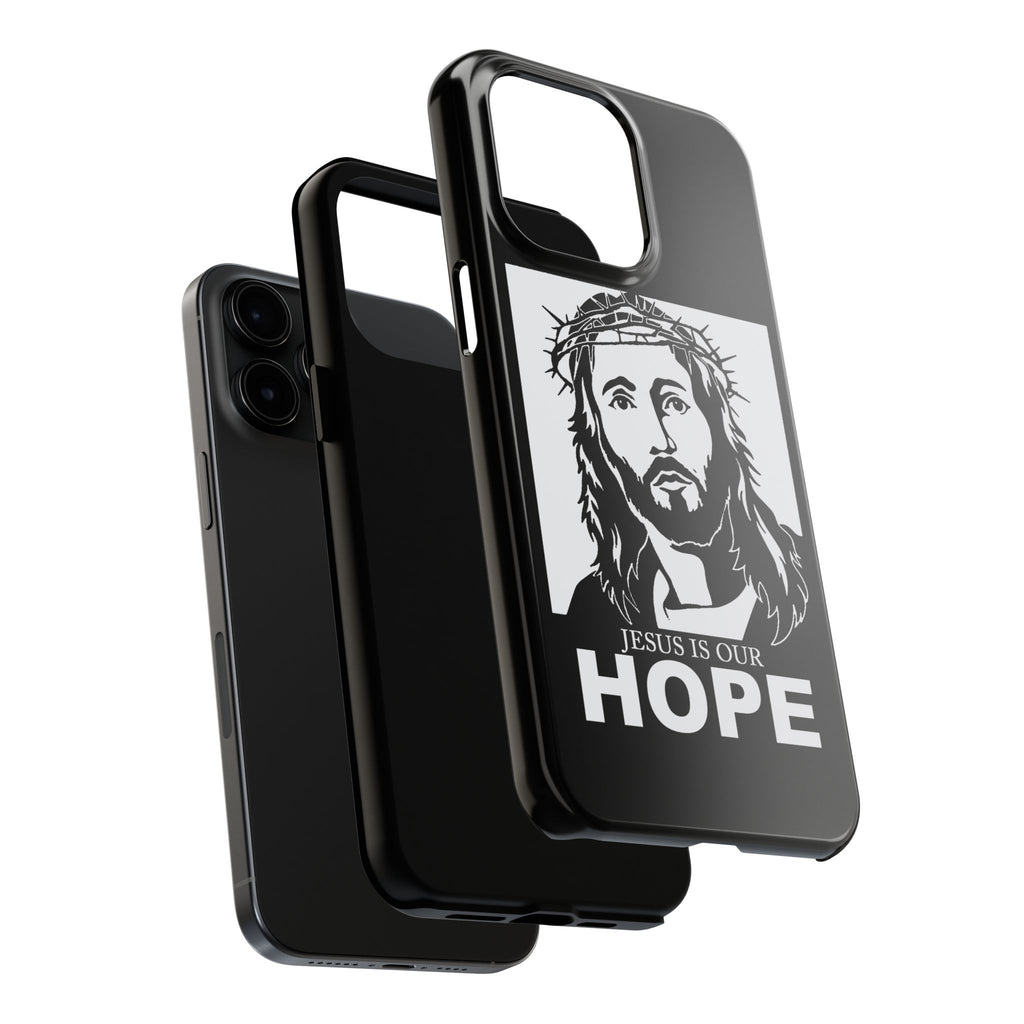 Jesus is Our Hope Christian Phone Cases for iPhones & Samsung Phones