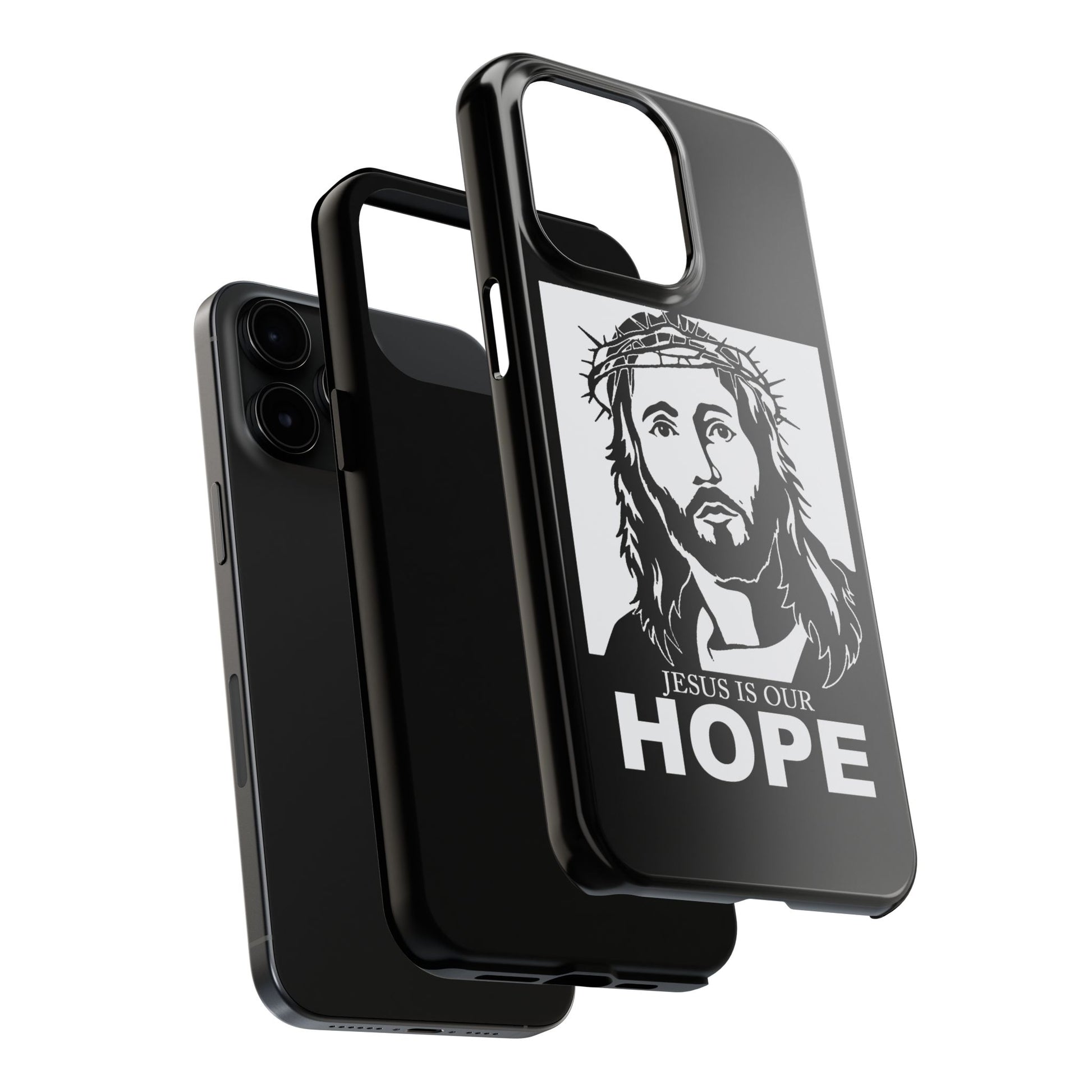 Jesus is Our Hope Christian Phone Cases for iPhones & Samsung Phones