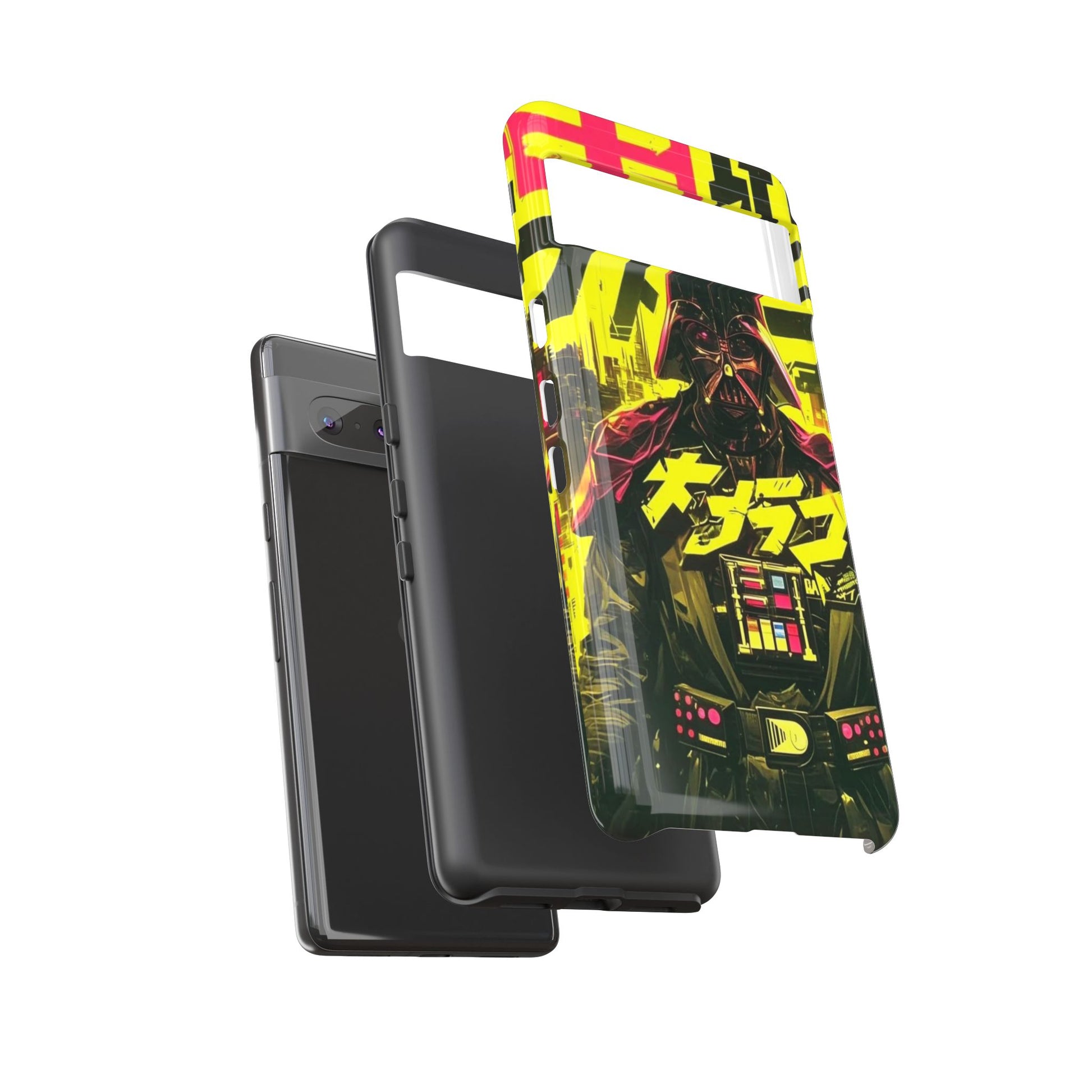 Cyberpunk X Vader Tough Cases for iPhones, Samsung, and Pixel