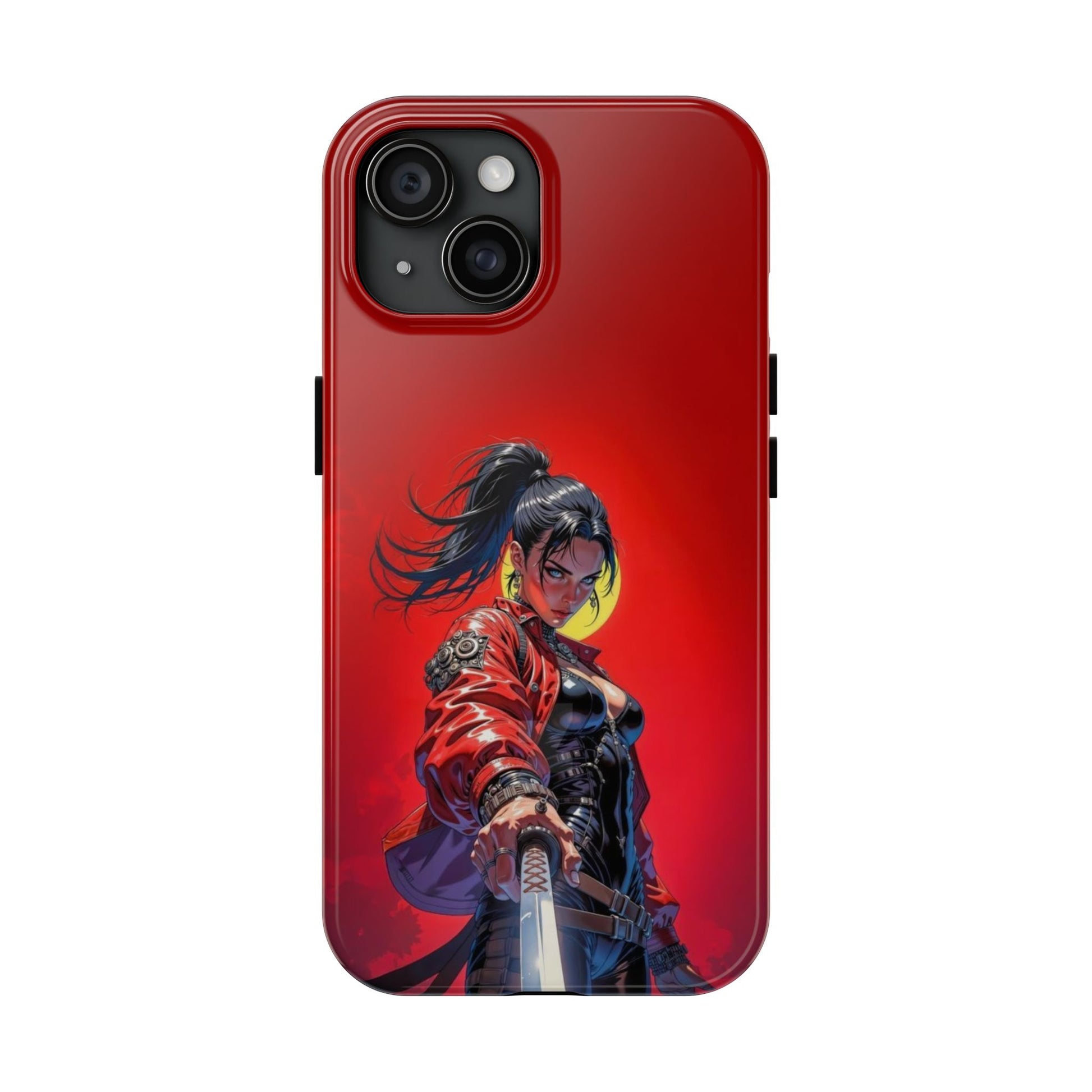 Ninja Girl Anime Inspired Phone Cases for Iphones & Samsung Phones