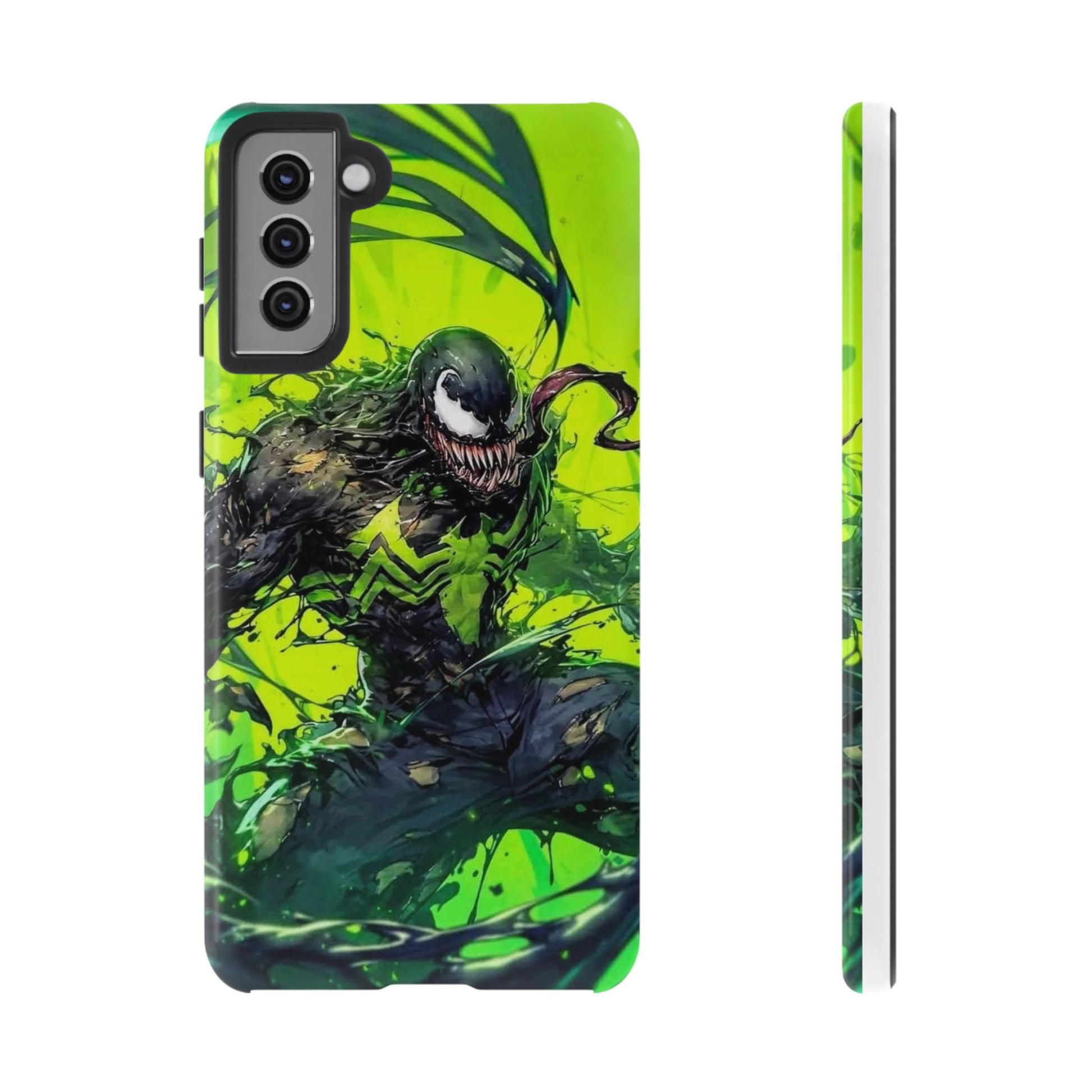 Evil Venom Phone Case, Tough Cases, Marvel Comics Phone for iPhones, Samsung, and Pixel