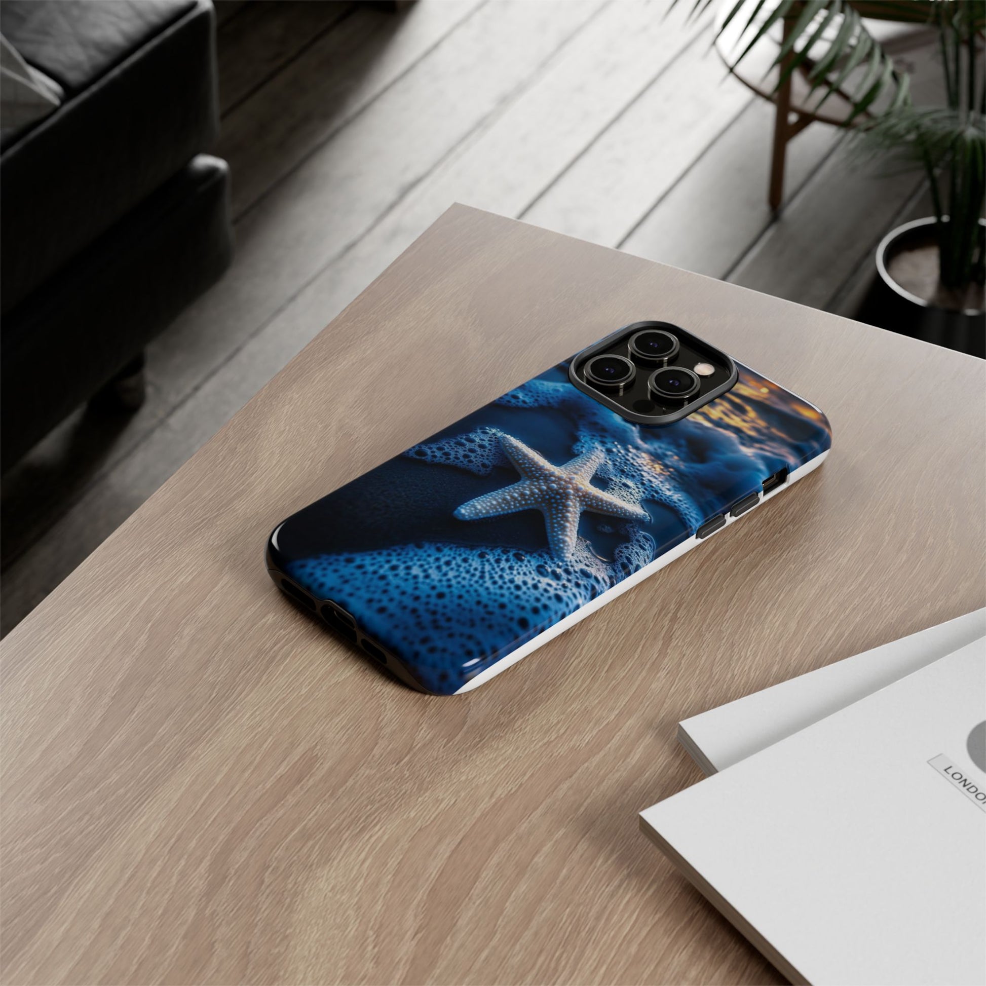 Starfish Beach Tough Cases for iPhones, Samsung, and Pixel