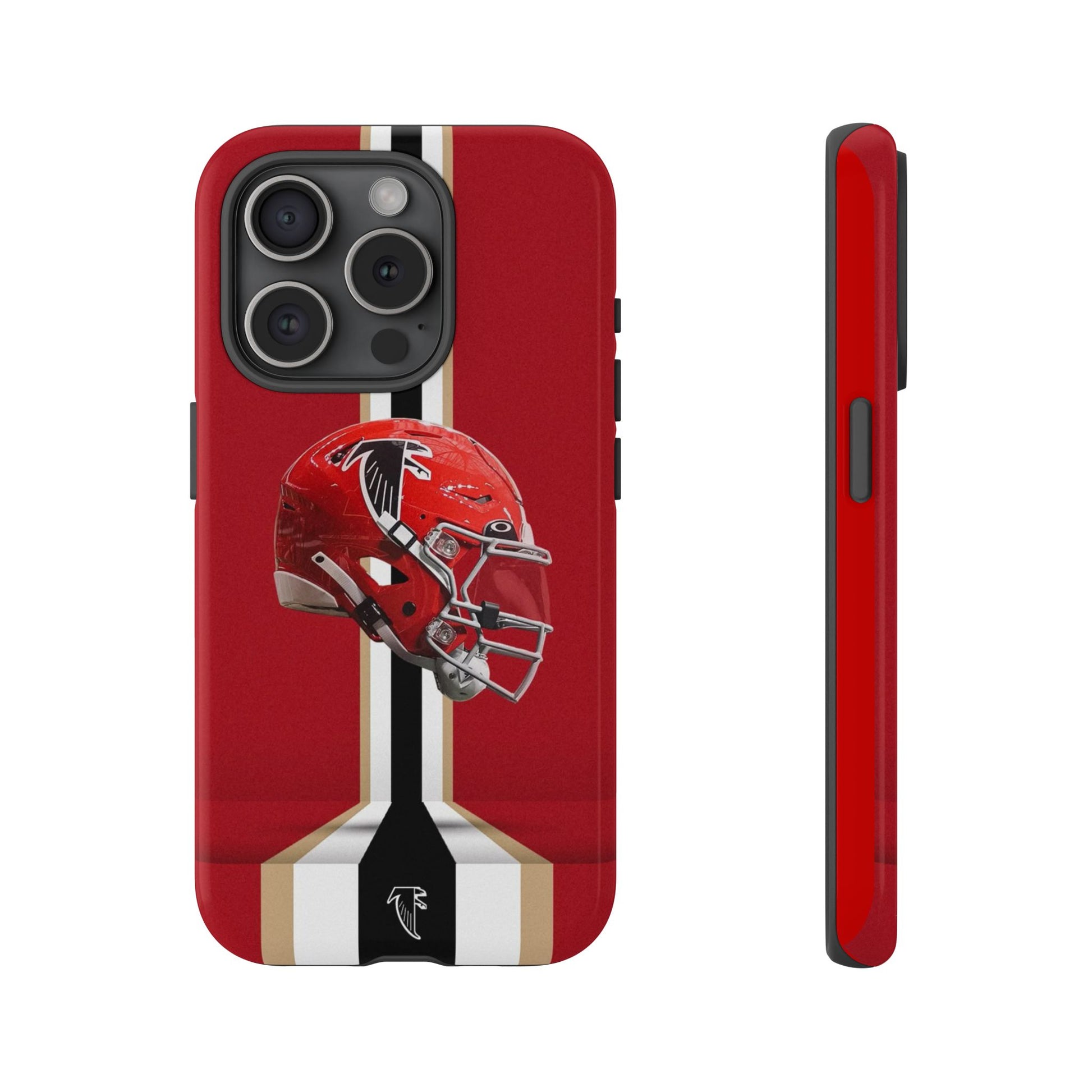 Atlanta Falcons Football Helmet Logo Tough Cases for iPhones, Samsung, and Pixel