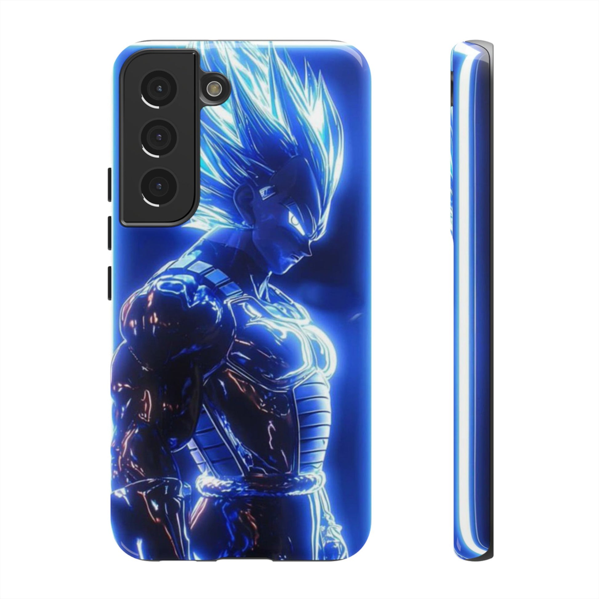 Anime Dragon Ball Z Super Saiyan Tough Cases for iPhones, Samsung, and Pixel