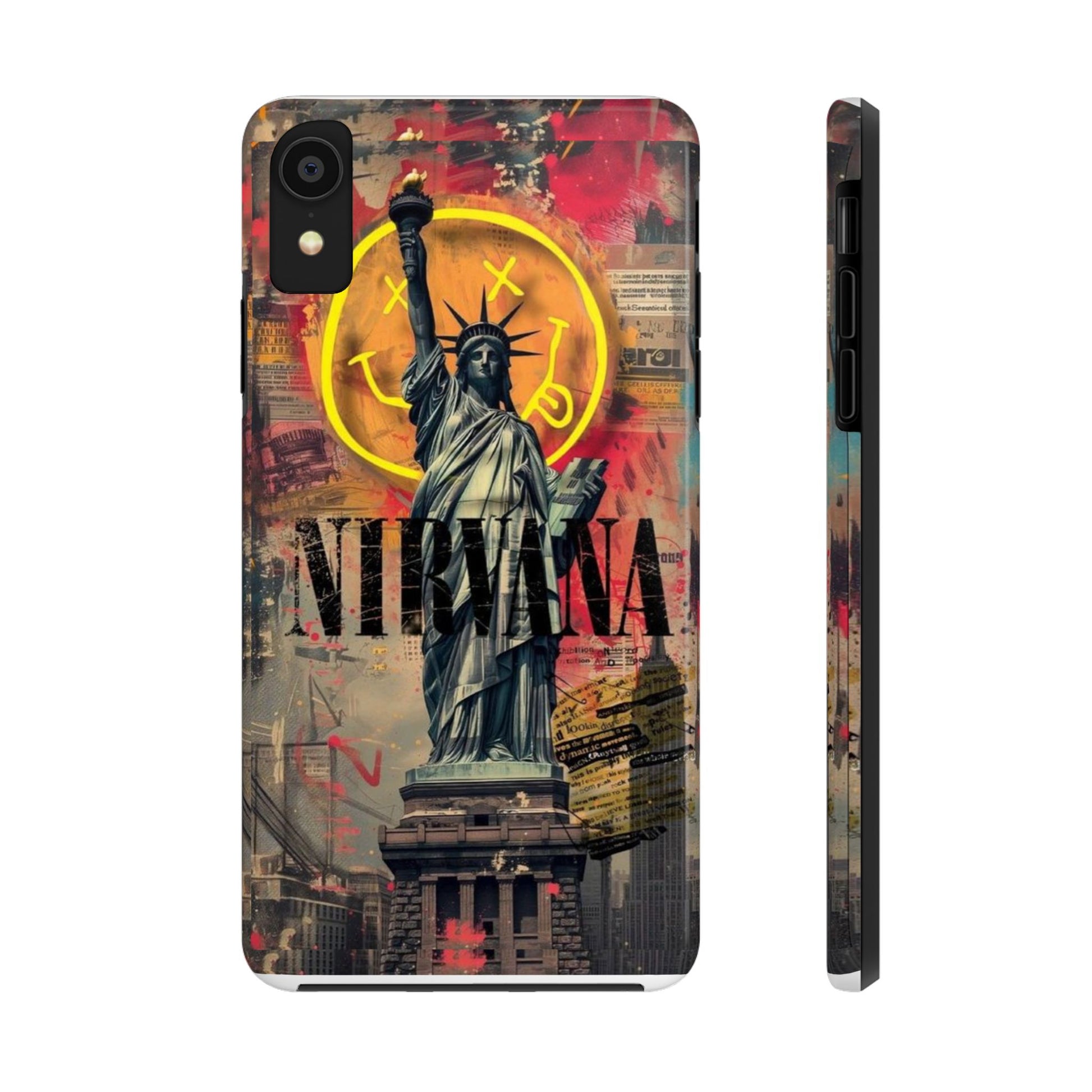 Classic Nirvana Phone Cases for Iphones & Samsung Phones Durable
