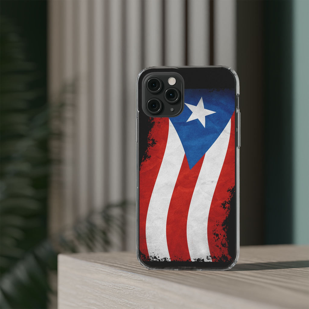 Puerto Rican Flag Art Inspired Iphone and Samsung Protective case