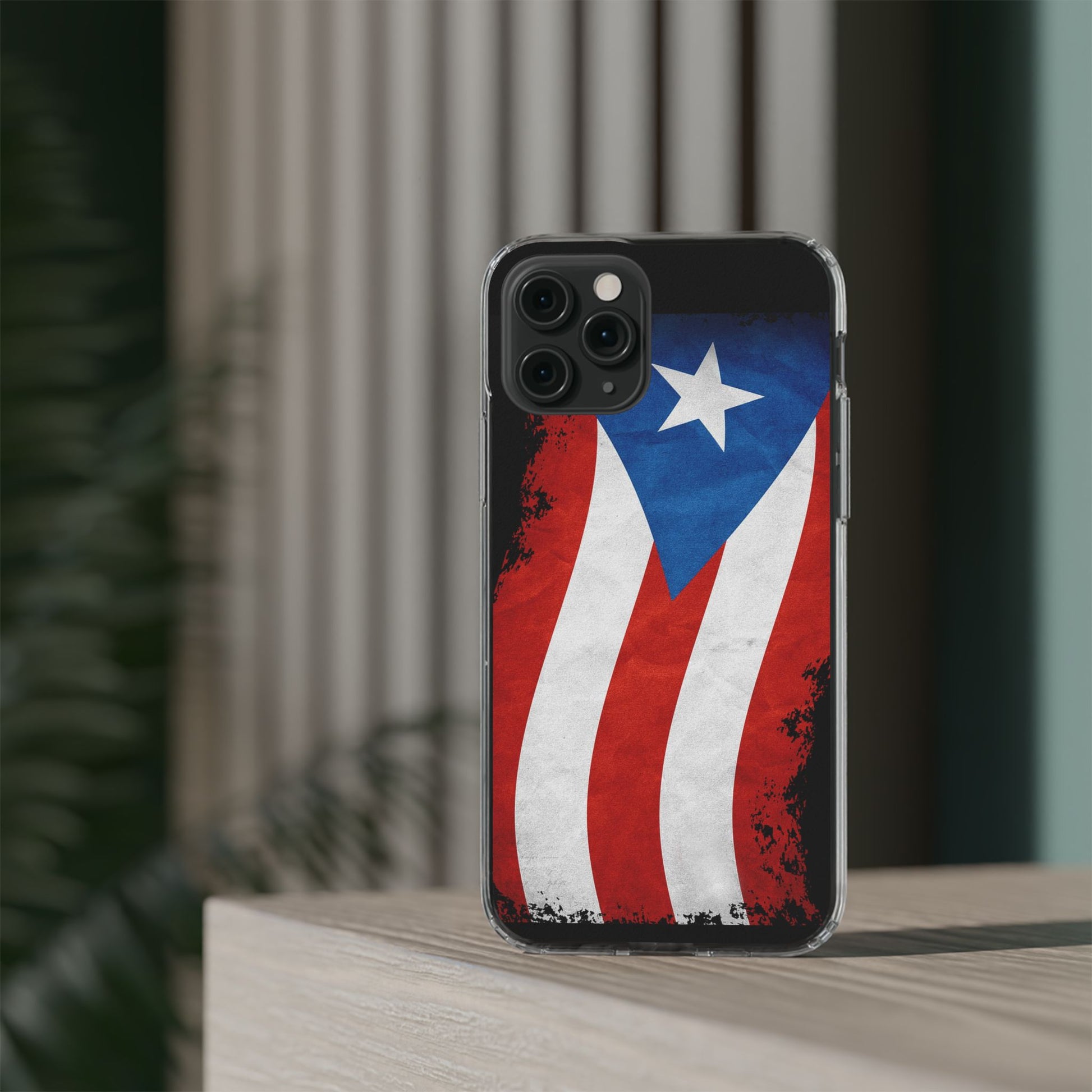 Puerto Rican Flag Art Inspired Iphone and Samsung Protective case