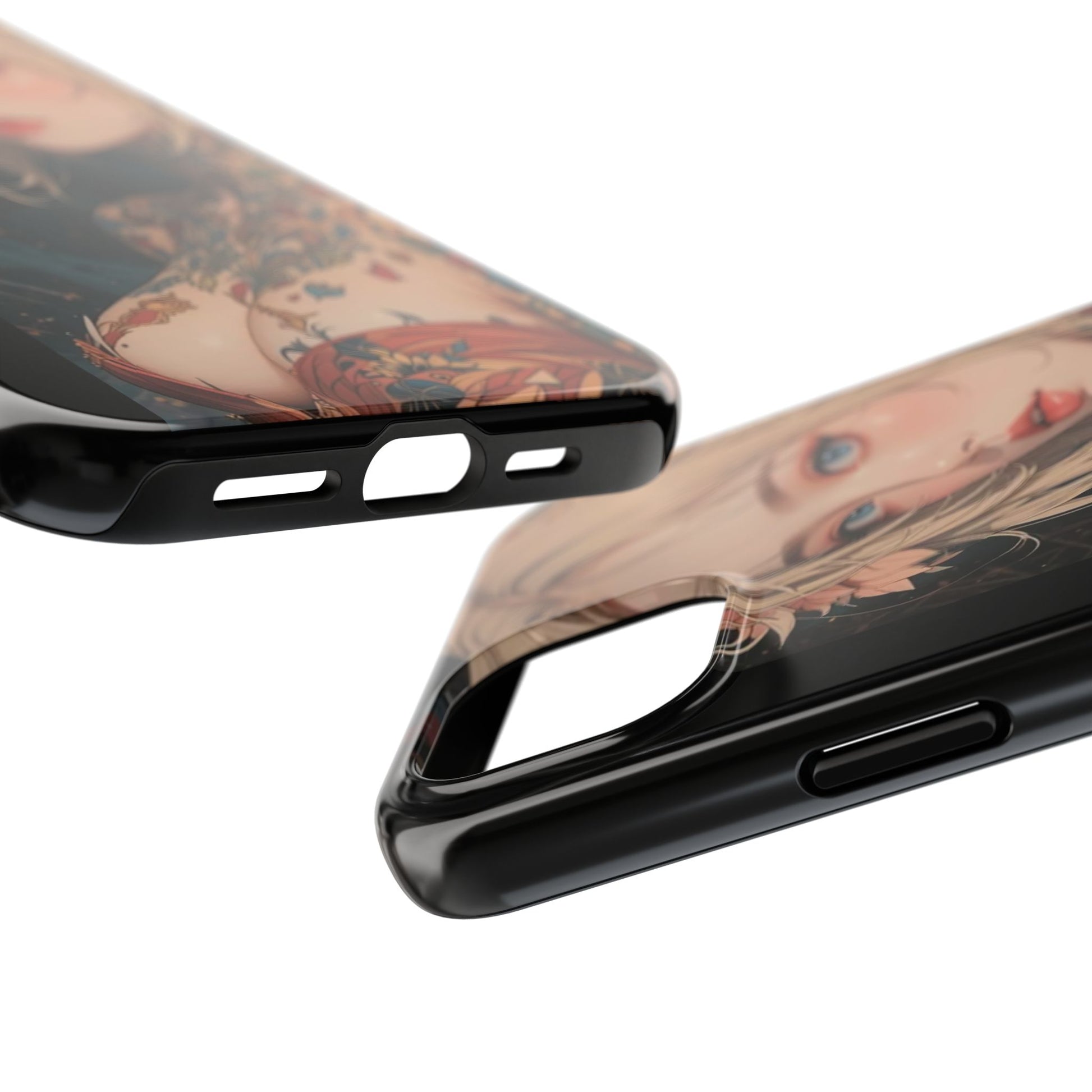 Tattoo Anime Girl Inspired Phone Cases for Iphones & Samsung Phones