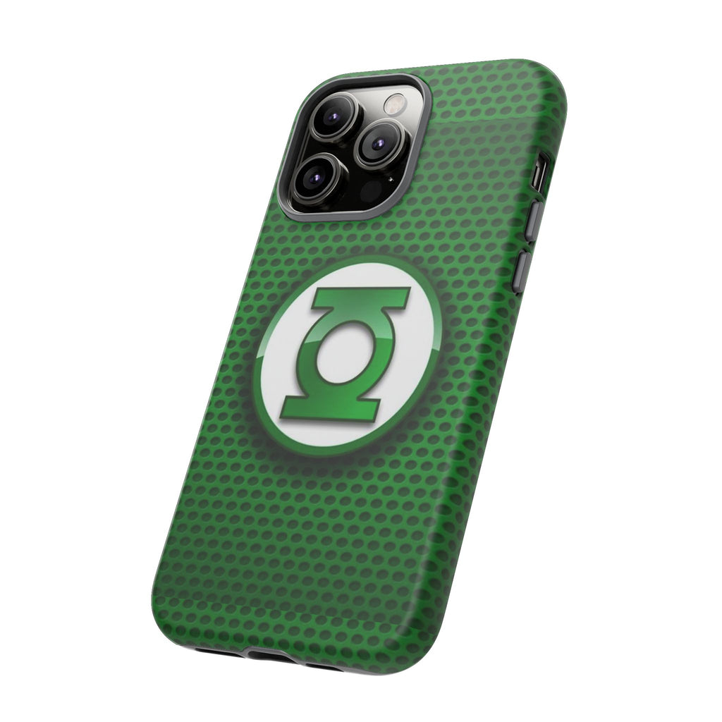 Green Lantern Logo Phone Case, Tough Cases, DC Case for iPhones, Samsung, and Pixel