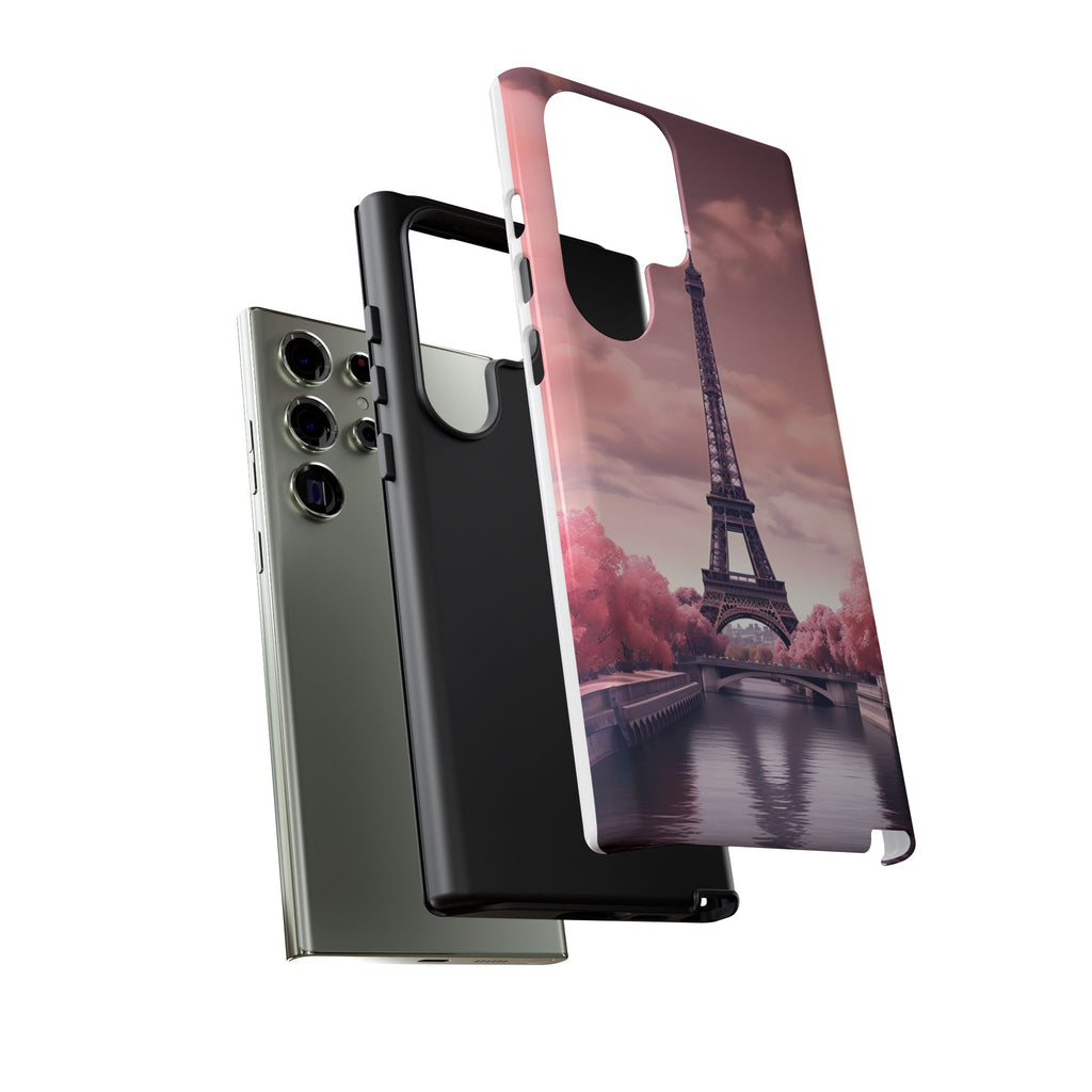 Eiffel Tower Paris Tough Cases for iPhones, Samsung, and Pixel