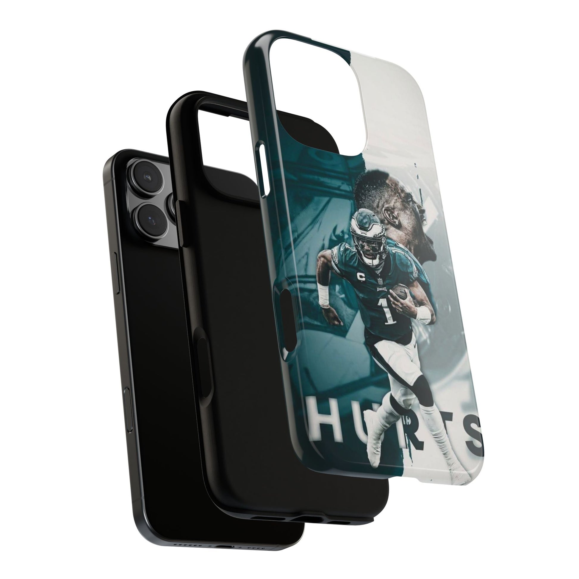 Jalen Hurts Eagles Football Tough Cases for iPhones, Samsung, and Pixel