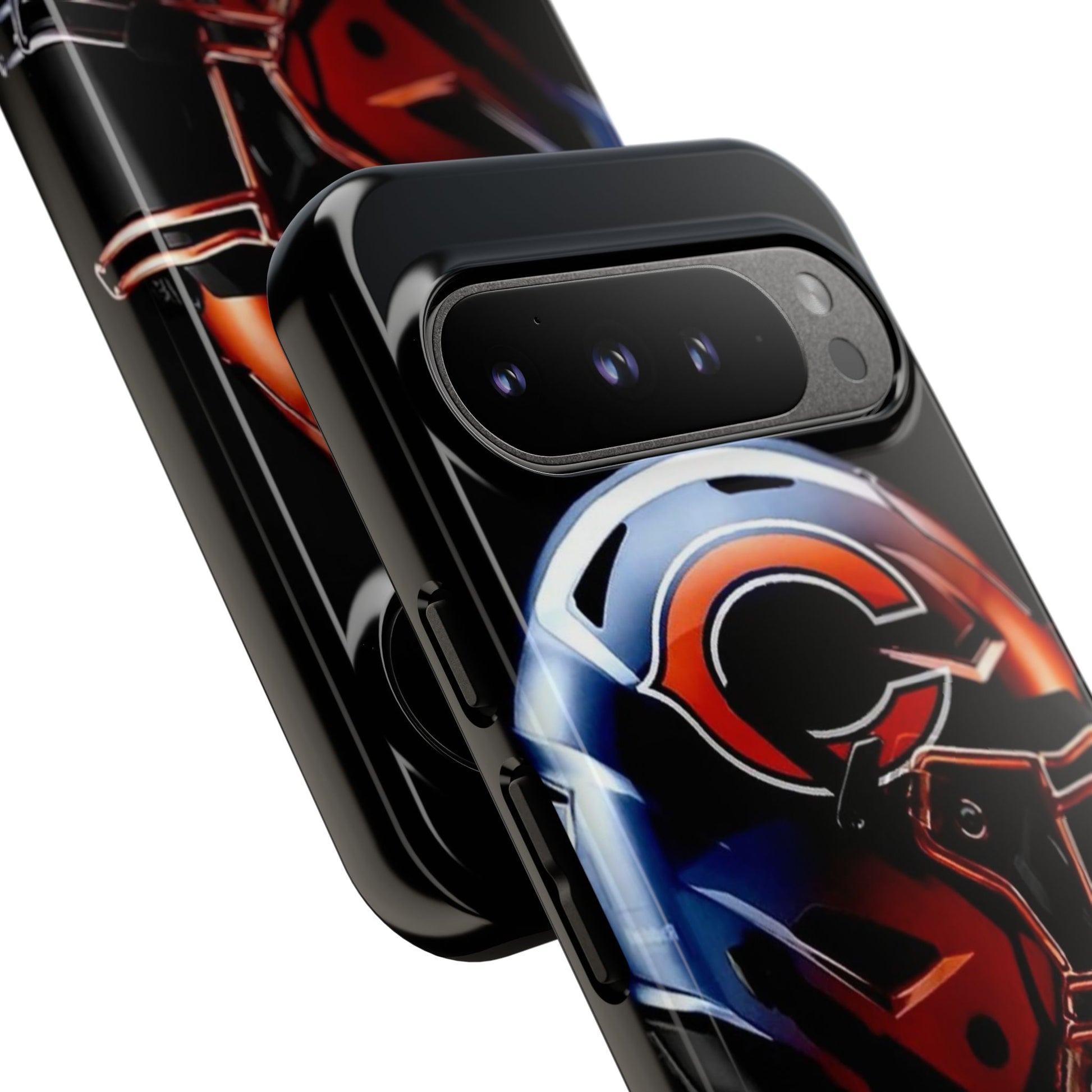Football Helmet Chicago Bears Phone Case, Tough Cases for iPhones, Samsung, and Pixel
