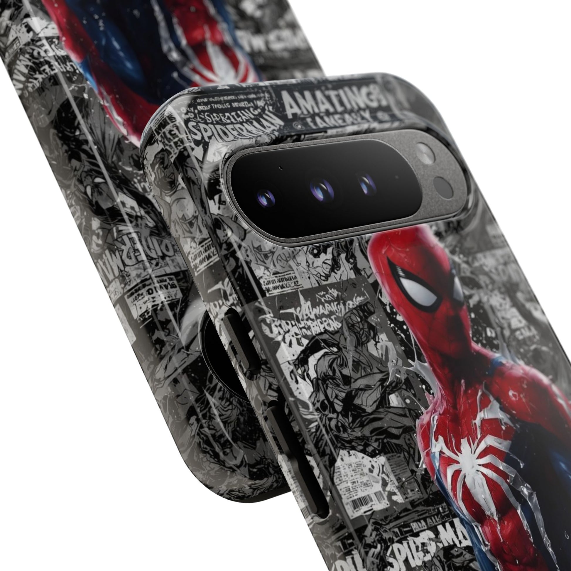 Spiderman Phone Case, Tough Cases for iPhones, Samsung, and Pixel