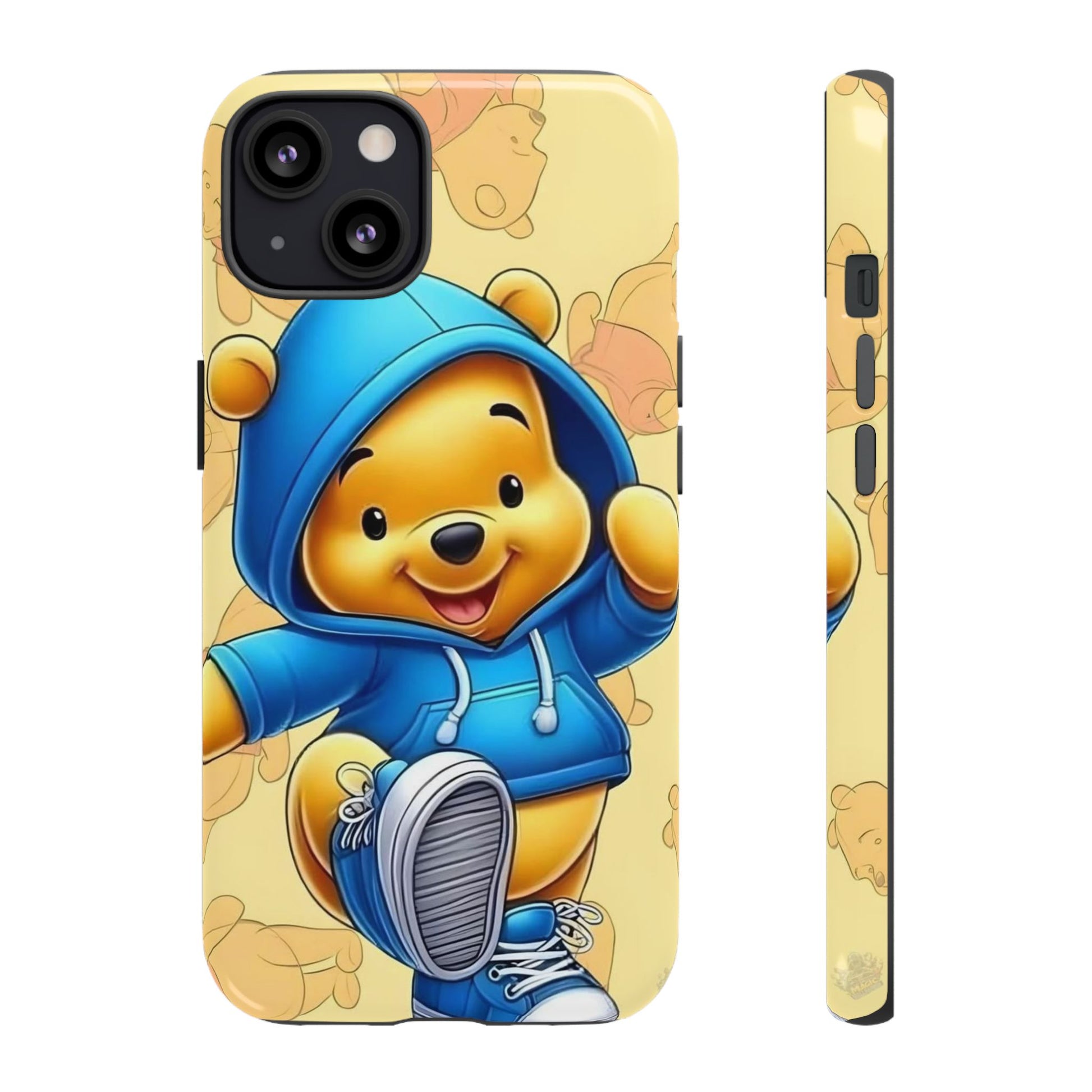 Cute Pooh Bear Phone Case, Tough Case